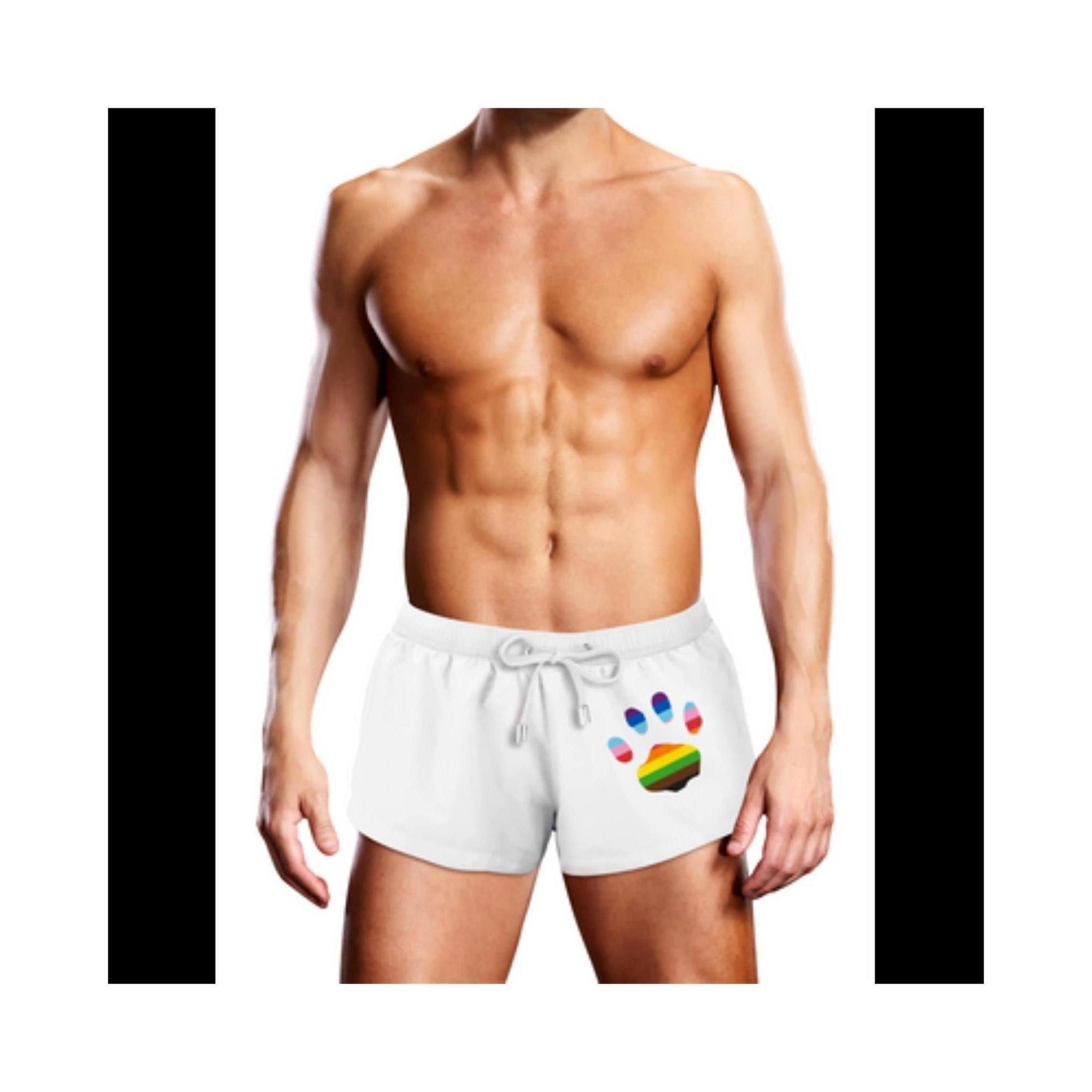 Prowler Badeshorts Prowler - Swim Trunk White Oversized Paw - (L,M,S