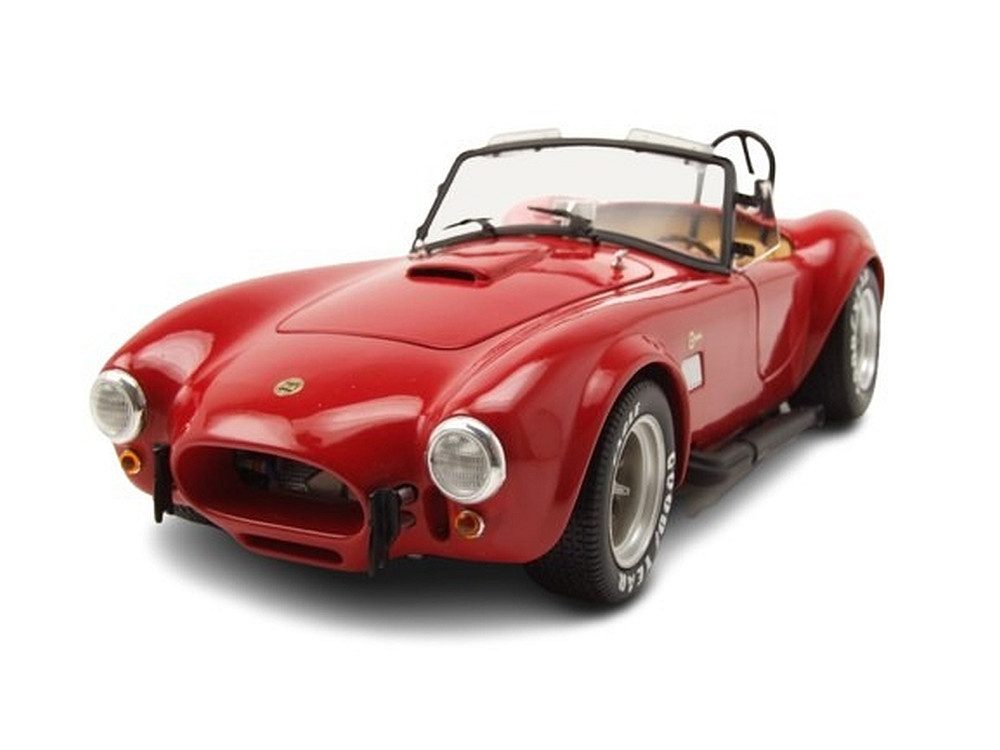 Kyosho Modellauto Shelby Cobra 427 S/C 1962 rot, Maßstab 1:18