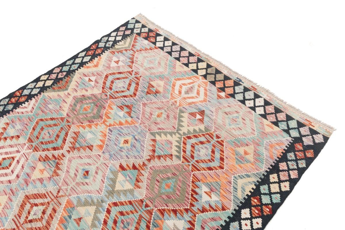 Orientteppich, mm Höhe: Orientteppich 158x193 rechteckig, 3 Handgewebter Kelim Trading, Afghan Nain