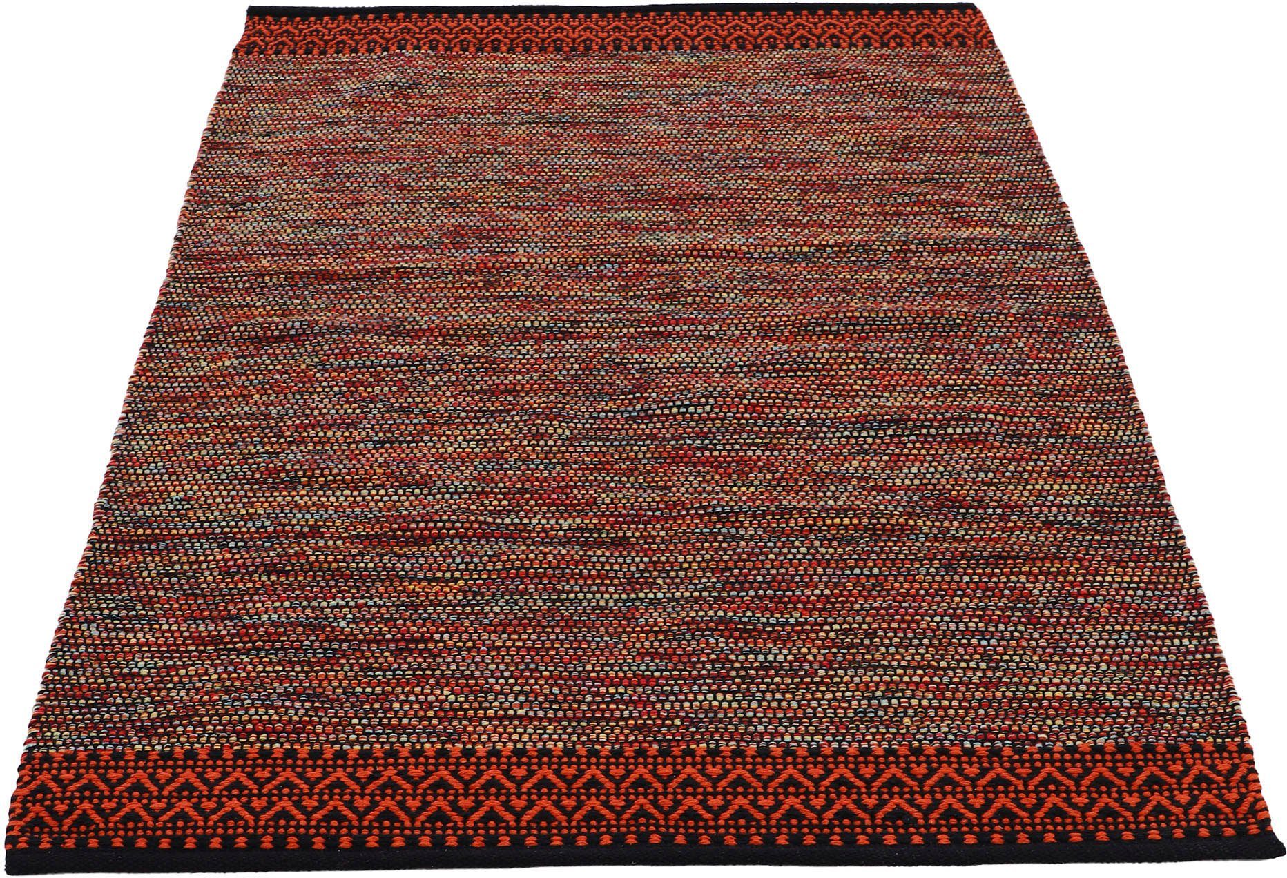 carpetfine Teppich "Kelim Mia, auch als Läufer erhältlich" rechteckig 6 mm günstig online kaufen