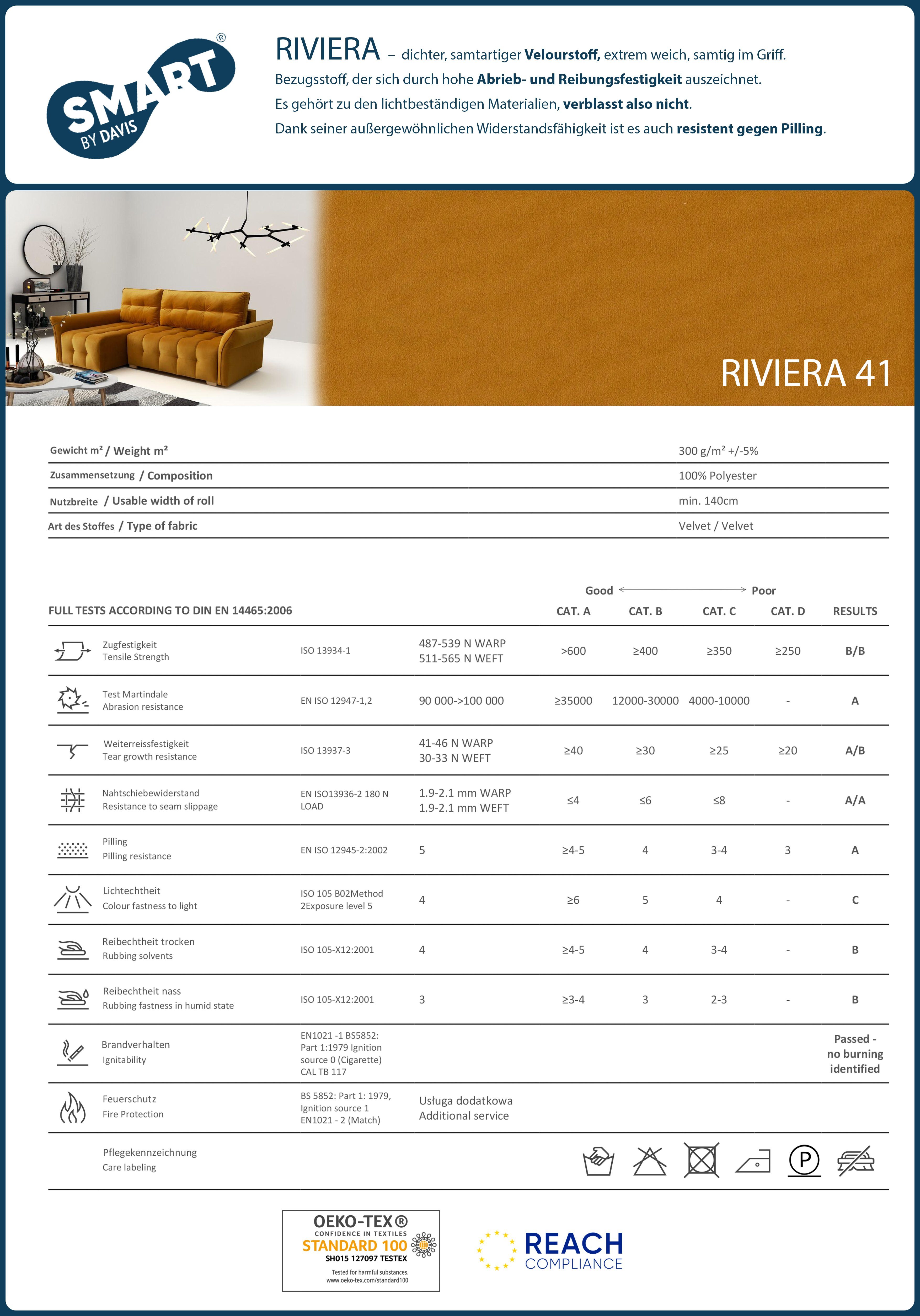 Beautysofa Polsterecke MALLORCA, cm, mane L-Form Senfgelb moderne Ecke mit 41) rechts (riviera links Bettkasten, oder im Stil, mit montiebar, Polsterecke Schlaffunktion 249