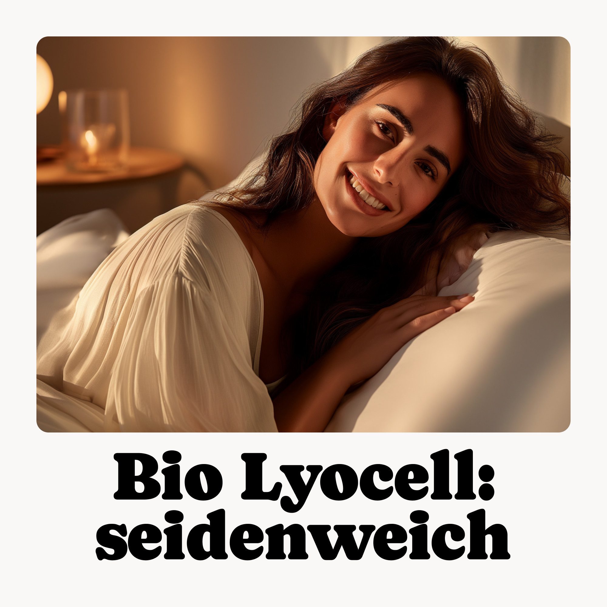 Seralino Bettwäsche Set in Gr. 135x200, 155x220, 200x200 cm, 100% Lyocell (Tencel), Besonders weich & atmungsaktiv – aus natürlichen Eukalyptusfasern