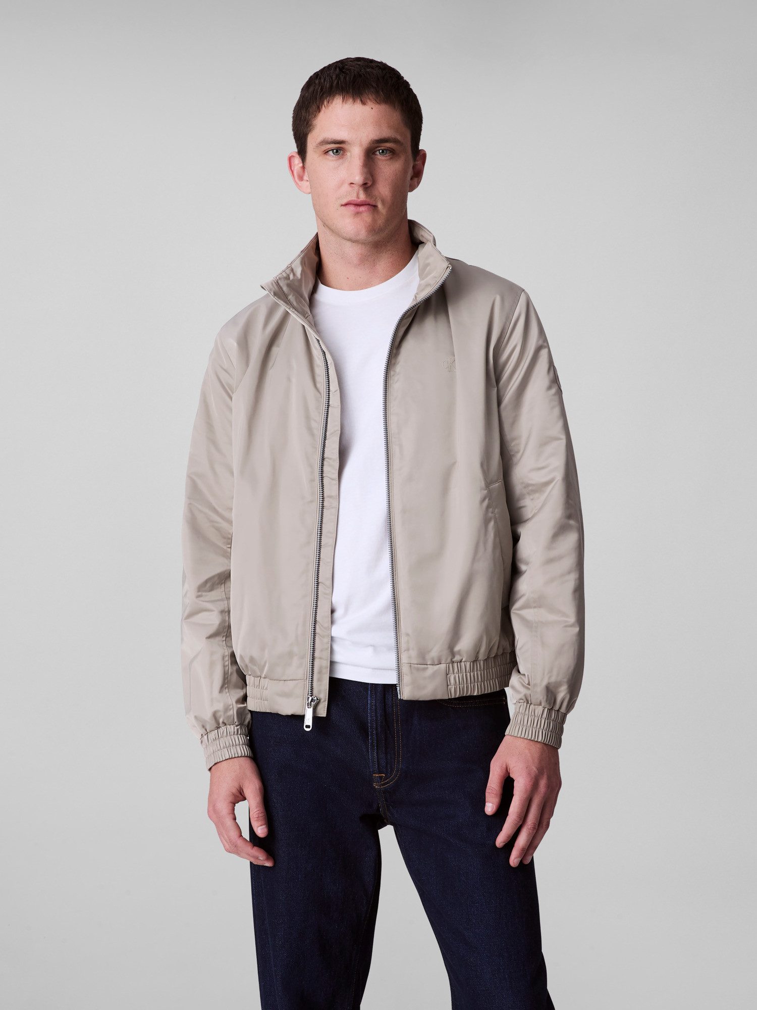 Calvin Klein Jeans Bomberjacke LS PADDED HARRINGTON JACKET Mit Rundhalsauss günstig online kaufen