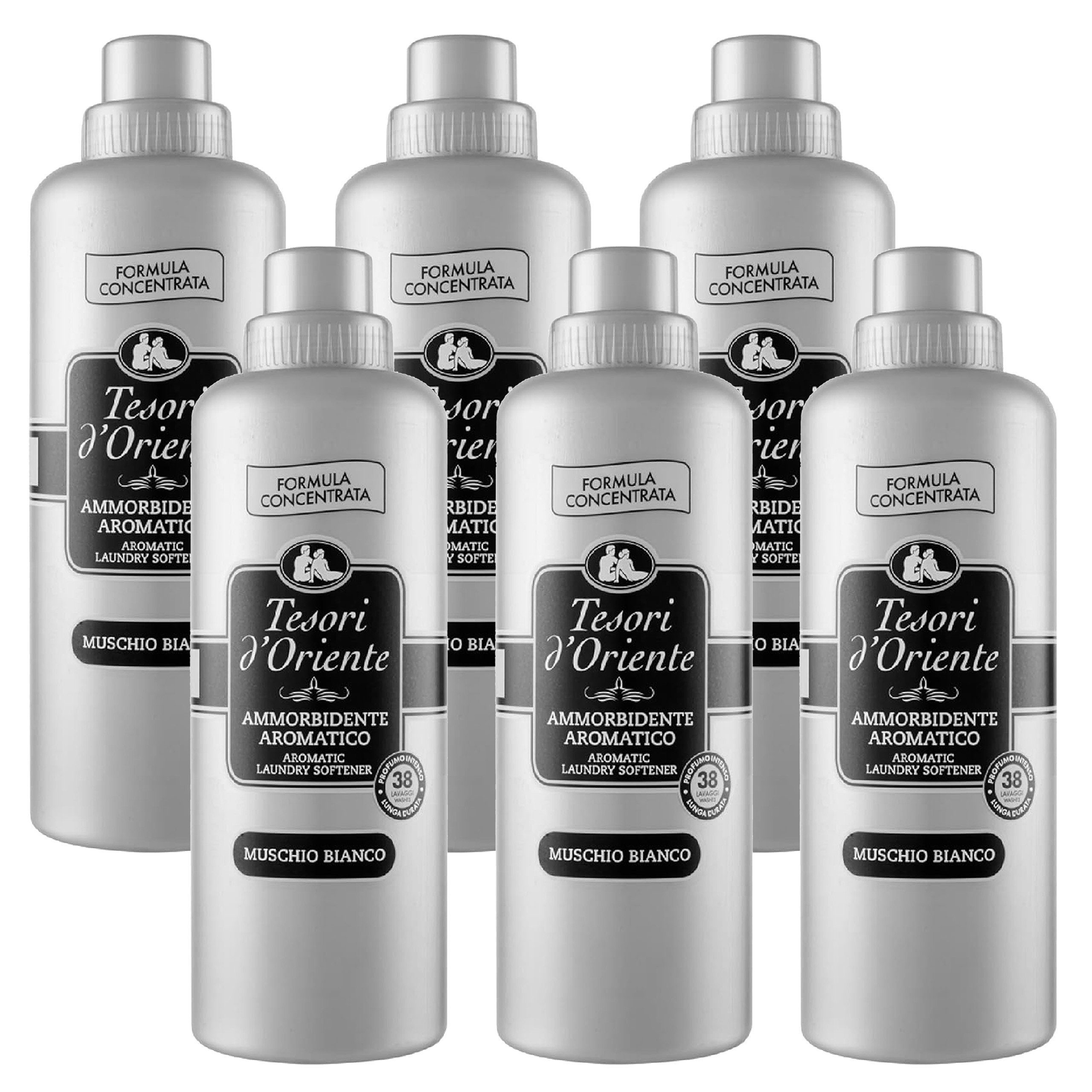 Tesori d´Oriente Tesori d'Oriente Muschio Bianco Wäscheweichspüler Konzentrat, 760 ml Weichspüler (6-St)