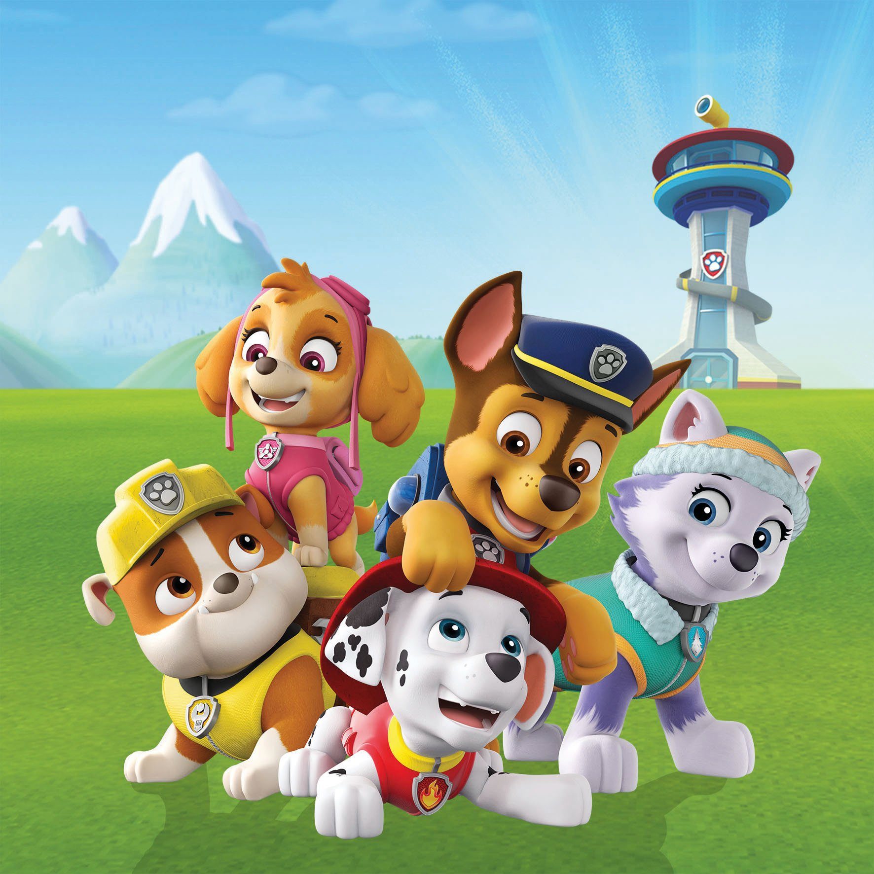 Bönninghoff Leinwandbild Paw Patrol, Filmfiguren (1 St), BxH: 35x35 cm