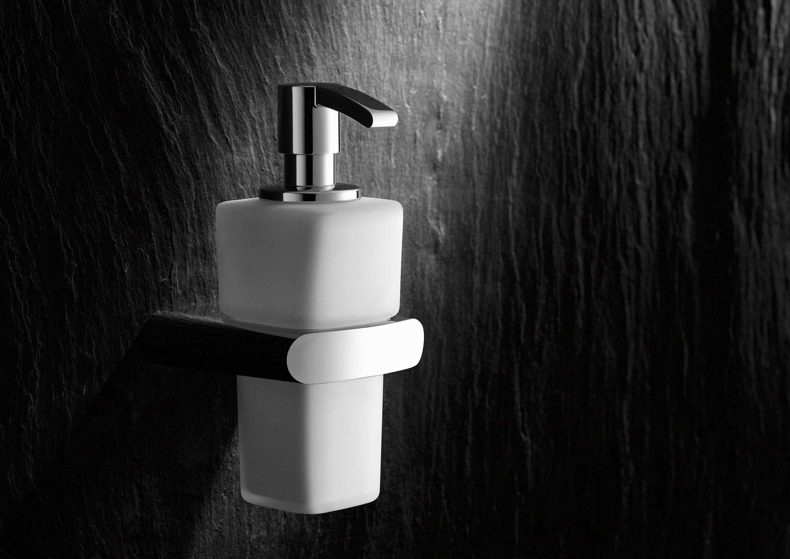 Keuco Seifenspender Elegance, mit Halter und Pumpe, hochglanz-verchromt günstig online kaufen