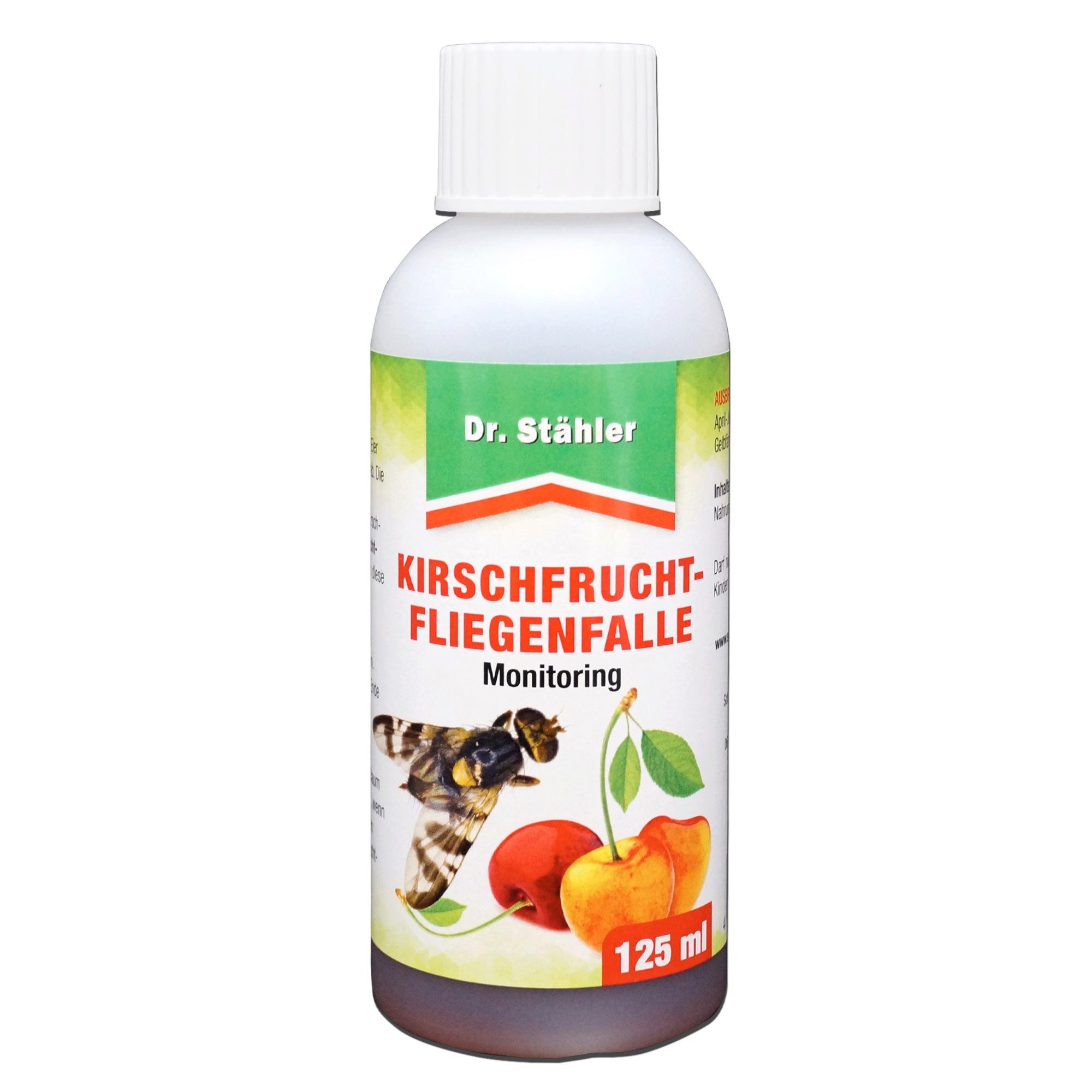 Dr. Stähler Insektenfalle Kirschfruchtfliegenfalle Nachfüllpack: Wirksame Monitoring-Lösung, Kirschfruchtfliegenfalle Nachfüllpack – Lockstoff für Obstfallen