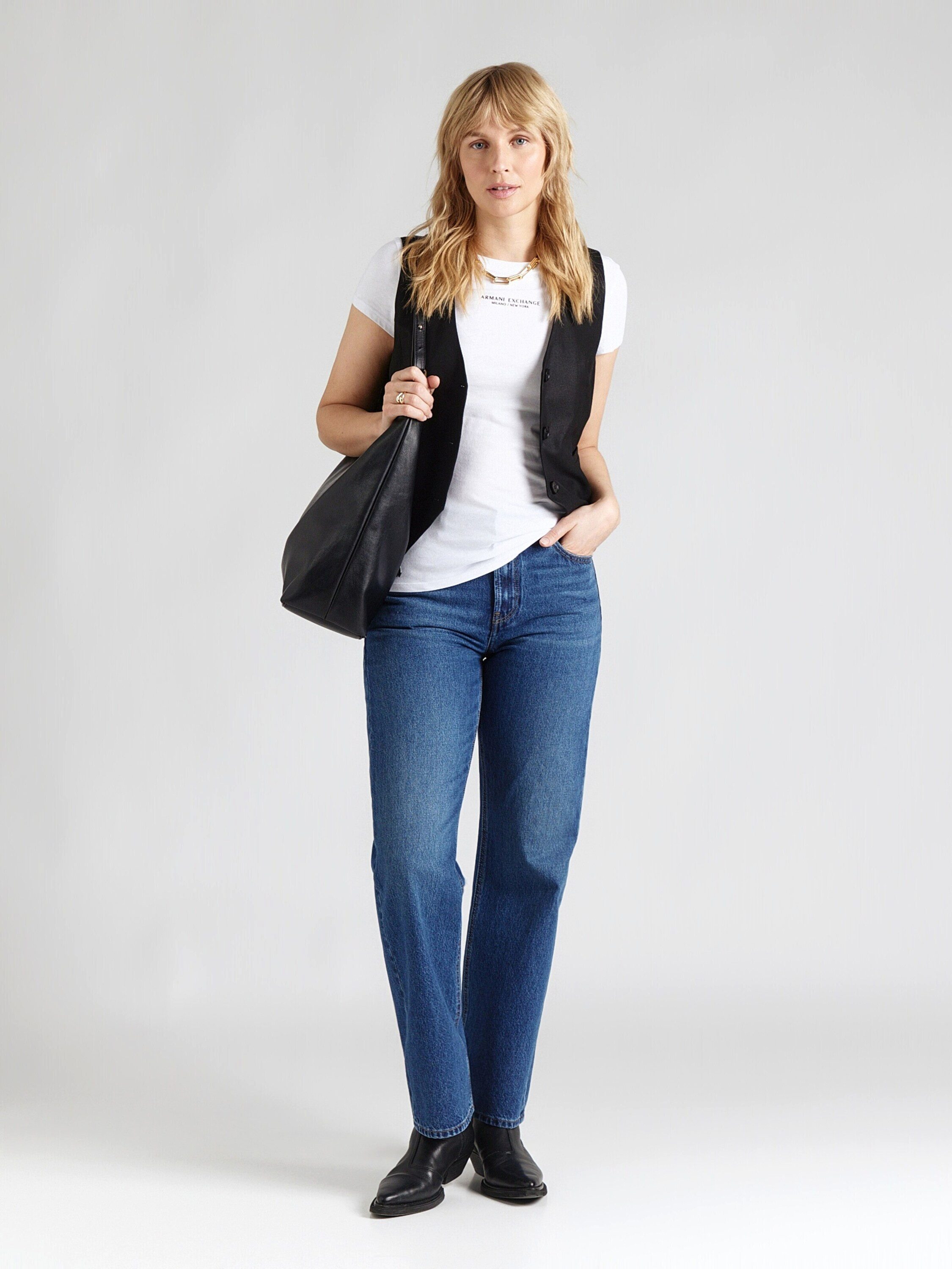 ARMANI EXCHANGE T-Shirt (1-tlg) Plain/ohne Details