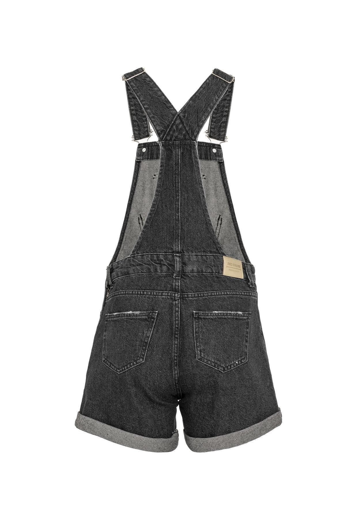 RedBridge Jeanslatzhose Red Bridge Damen Kurze Shorts Hot-Pants Latzhose Sa günstig online kaufen