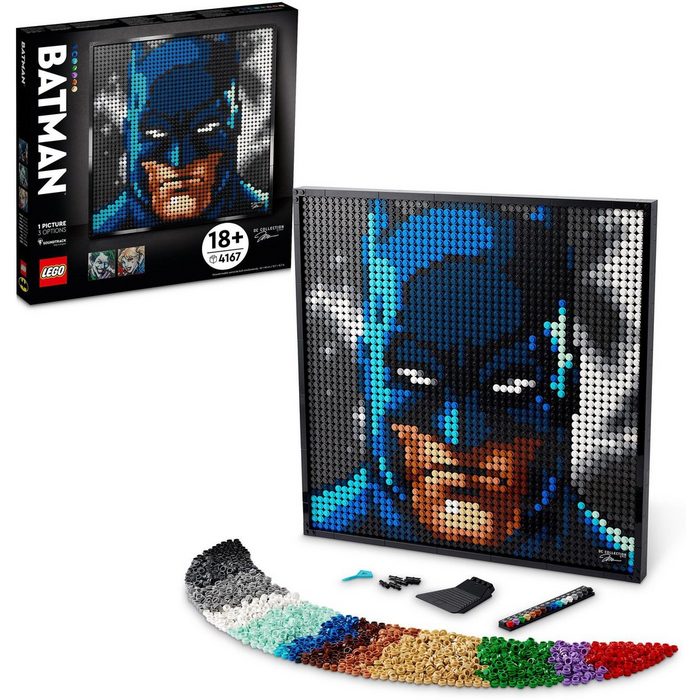 LEGO® Konstruktionsspielsteine Jim Lee Batman™ Kollektion (31205) LEGO® ART (4167 St) Kunstbild