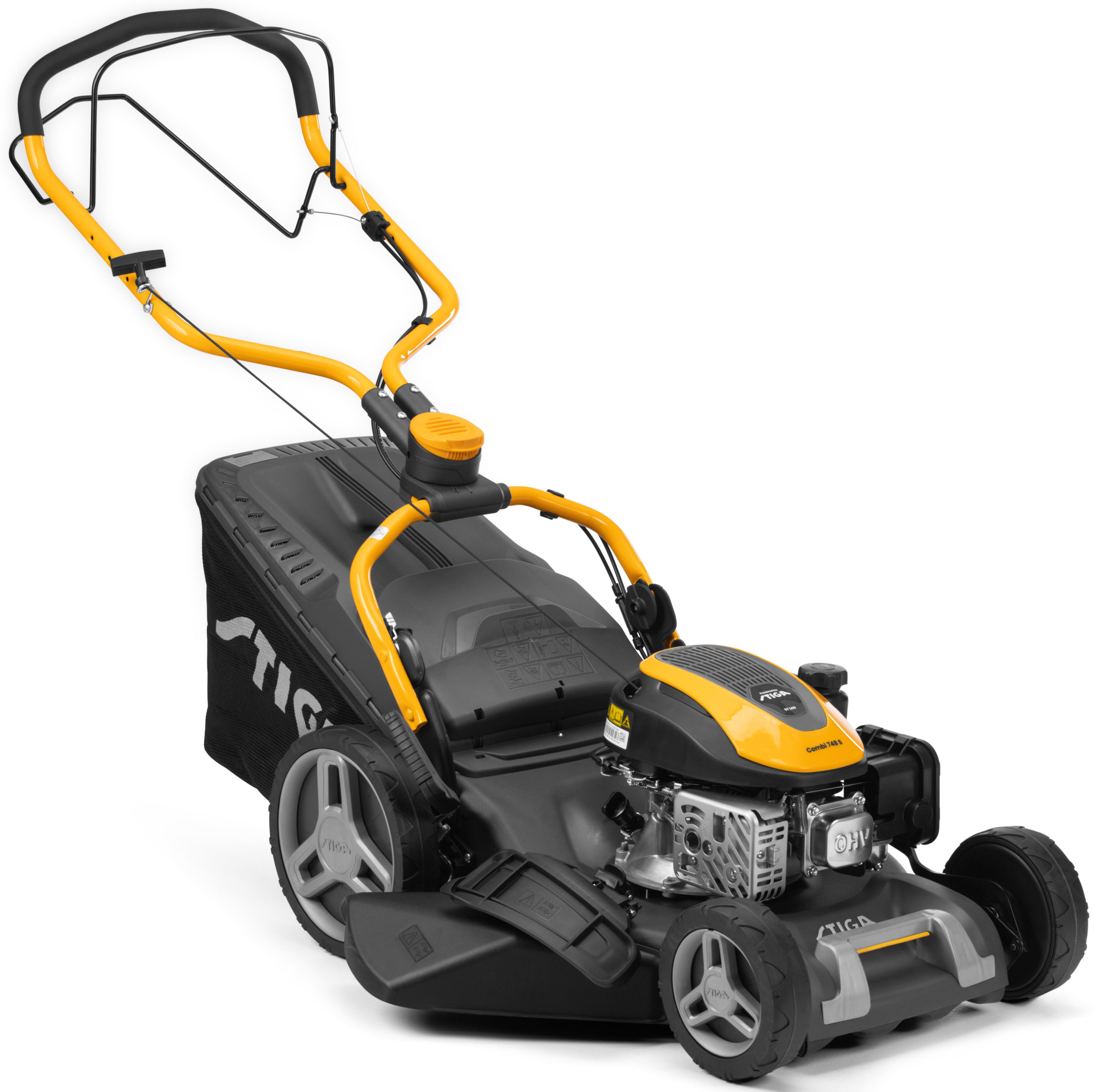 STIGA GARDEN Benzinrasenmäher Combi 748 S, 46 cm Schnittbreite