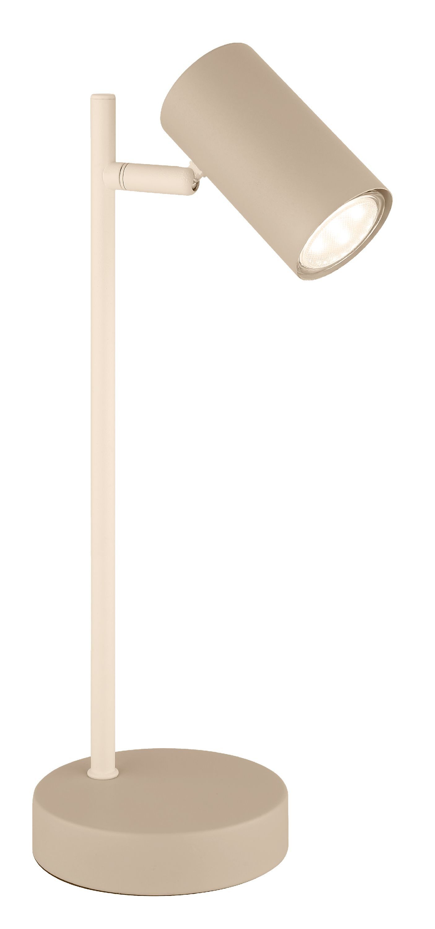 GLOBO LIGHTING Tischleuchte GLOBO Lighting Tischleuchte ROBBY LBH 13.20x12x35 cm beige Tischlampe