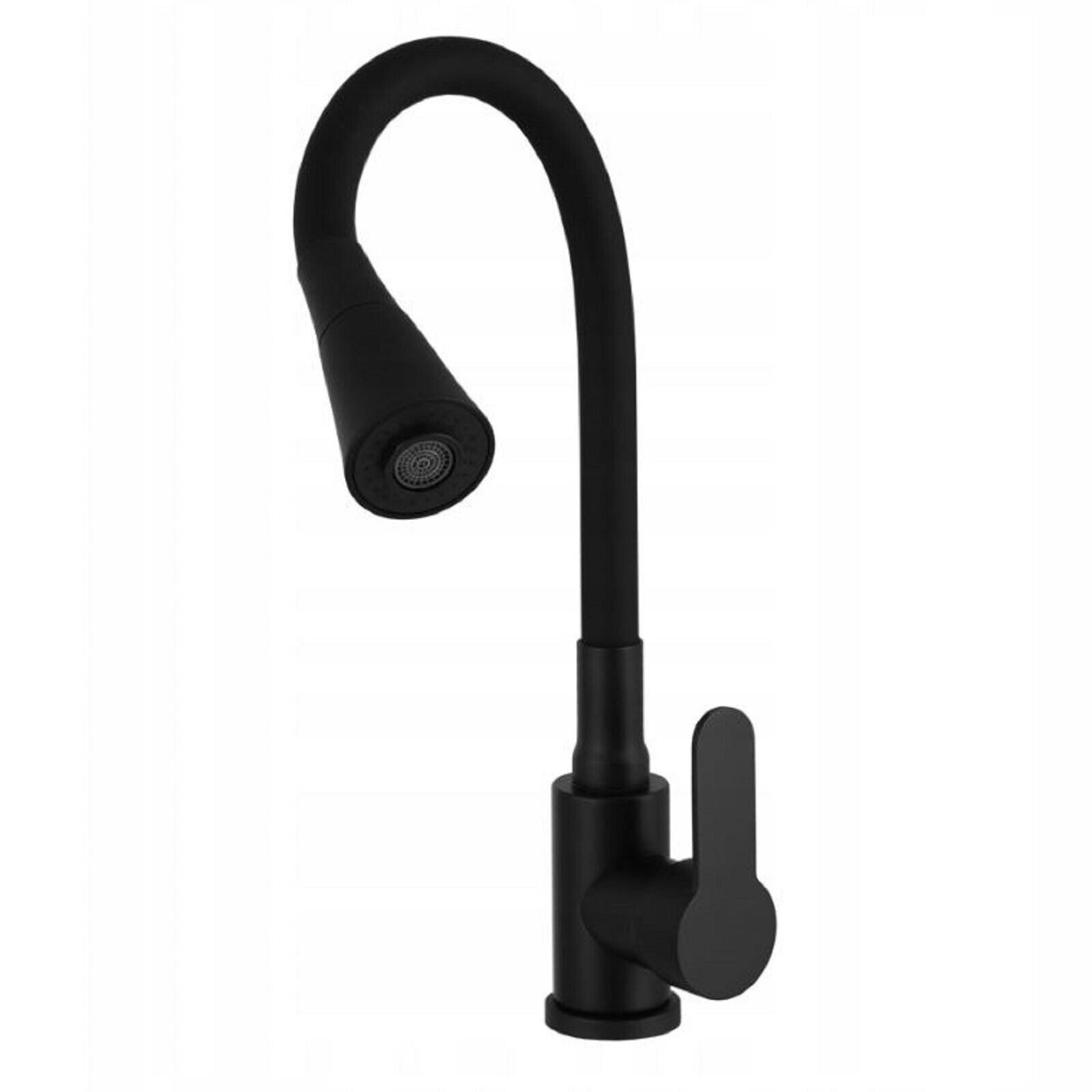 QLS Waschtischarmatur Flex 3000 Küchenarmatur Wasserhahn Mischbatterie Brau günstig online kaufen