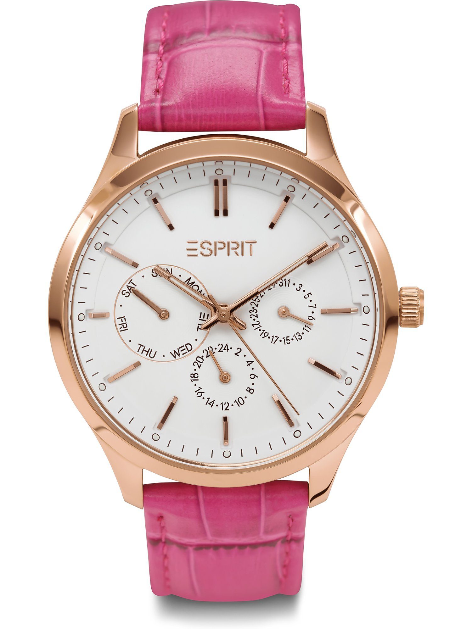 Esprit Quarzuhr ESPRIT Damen-Uhren Analog Quarz, Klassikuhr,  Gehäusedurchmesser: 38 mm, Bandlänge: 21 cm