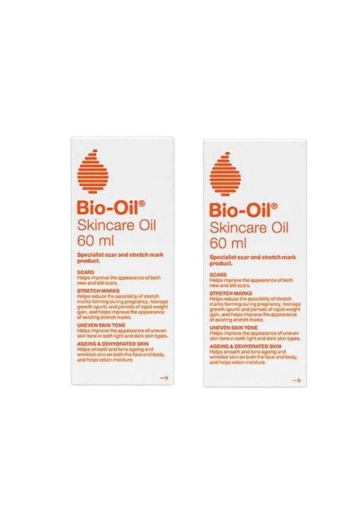 Bio Oil Körperöl Set Duo, Bio-Öl, Bio-Öl, Anti-Flecken, Körperöl