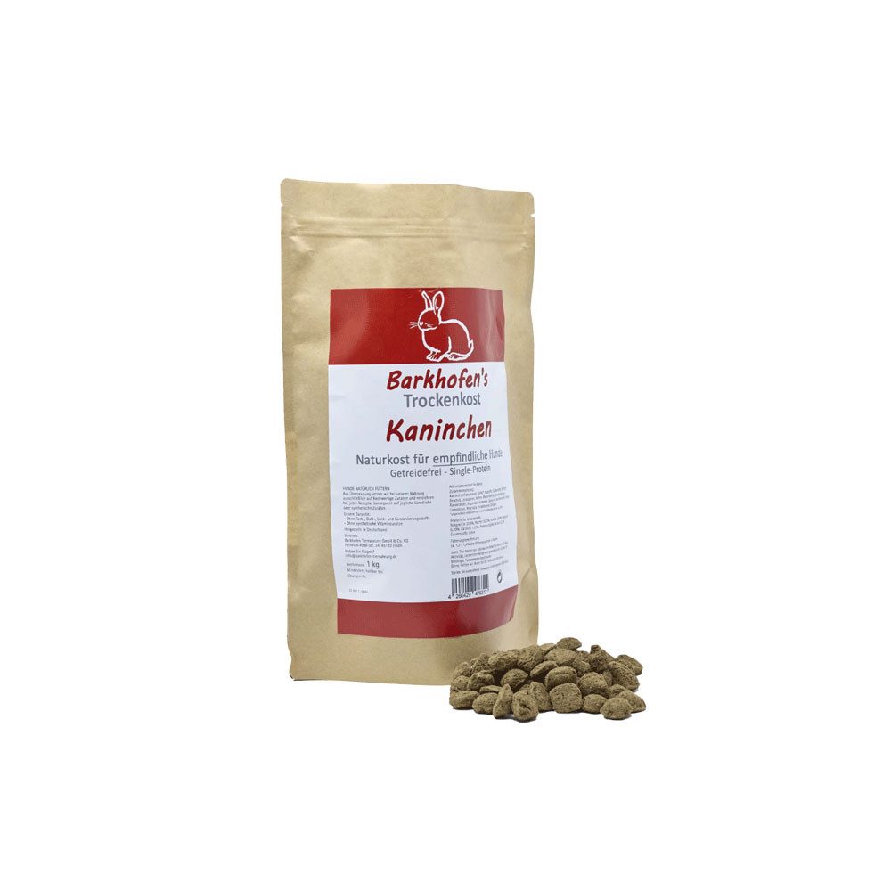 Barkhofen Tiernahrung Trockenkost - Kaninchen Kaninchen, Trockenfutter für: Hunde