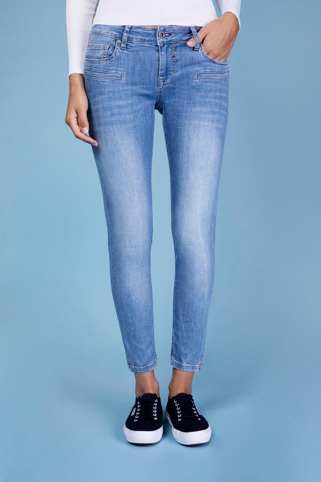 BLUE FIRE Stretch-Jeans »BLUE FIRE ALICIA pacific used 1044.2109« online  kaufen | OTTO