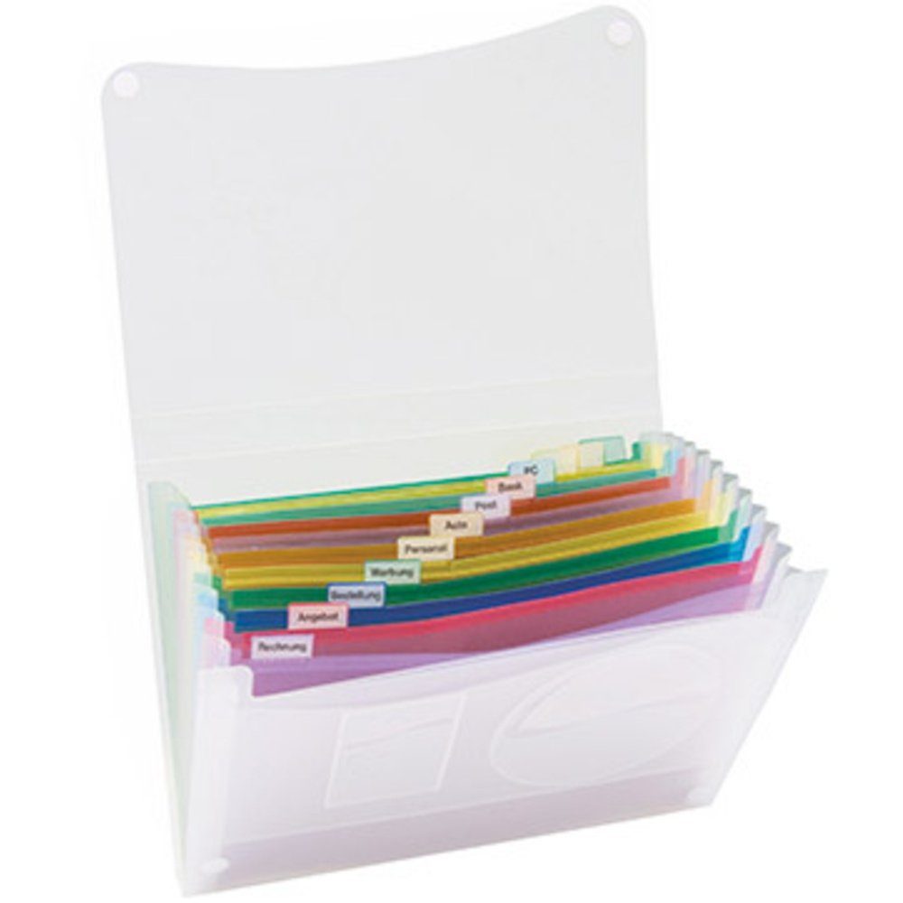Soennecken Fächermappe Soennecken Fächertasche 370682300 DIN A4 Anzahl der günstig online kaufen