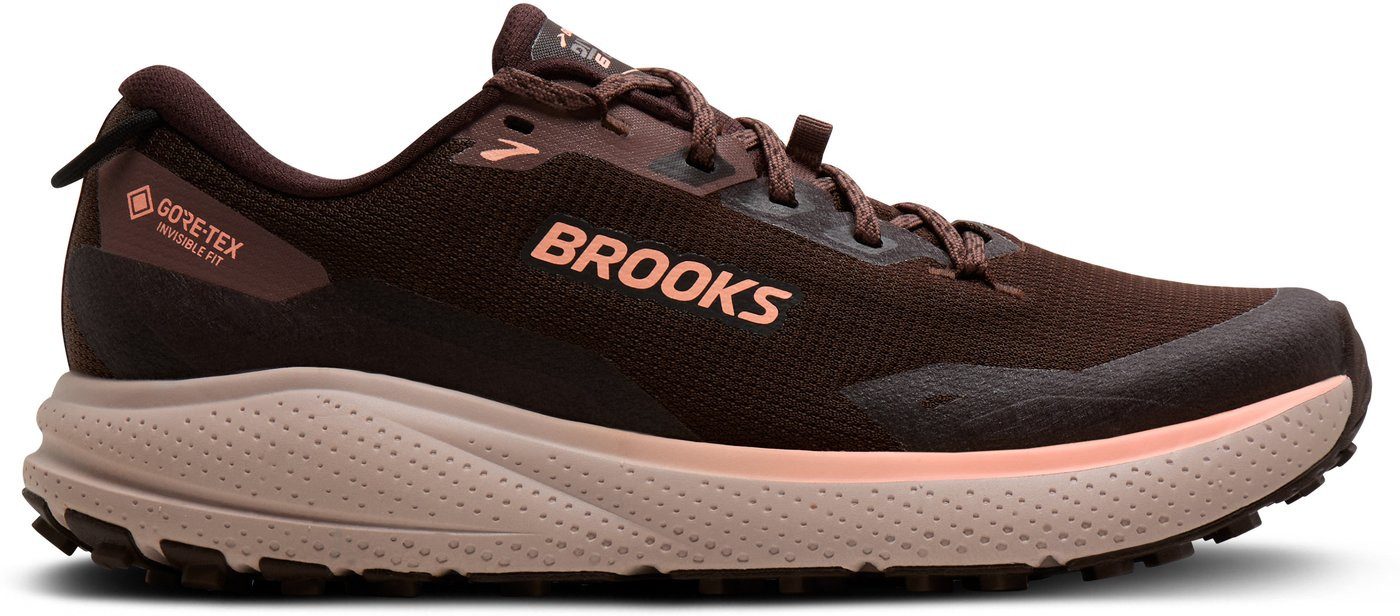 Brooks Divide 6 GTX Coffee Bean/Peppercorn/Rose Trailrunningschuh