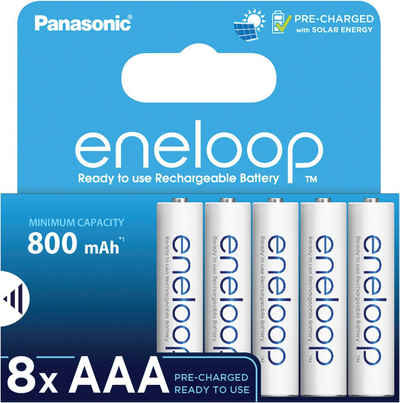 eneloop Eneloop Micro/AAA/HR03 Akku Micro (8 St), 1.2V/800mAh