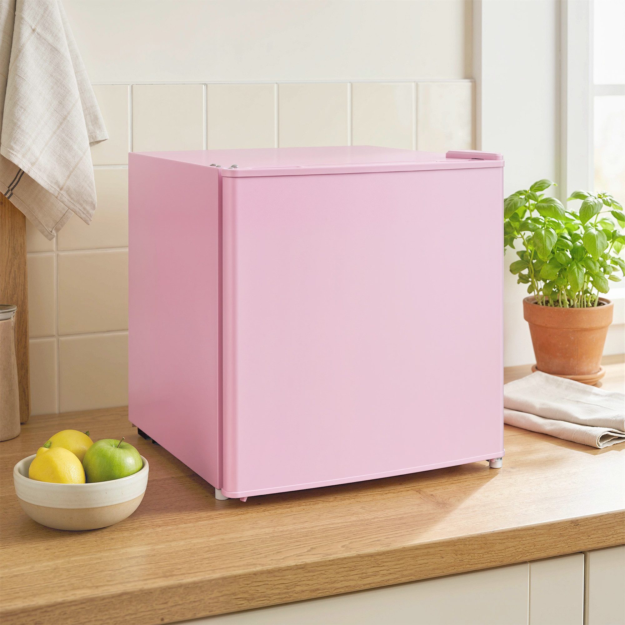 HOMCOM Gefrierschrank Gefriertruhe Gefrierbox elektrisch, 48,8 cm hoch, 47 cm breit, -14 bis -24℃ 5-stufige Temperaturregelung