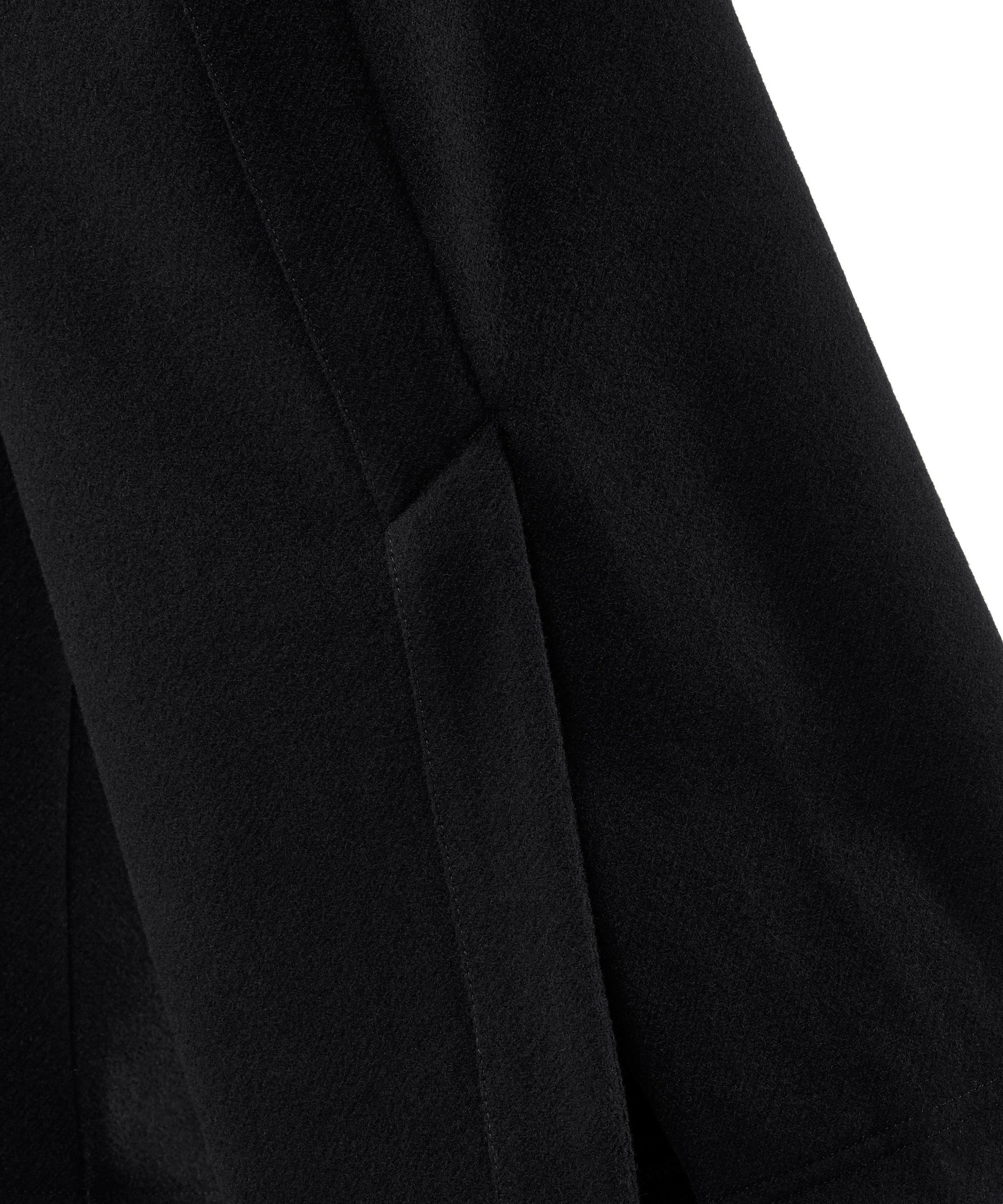 Damen Hosen FALKE Strickhose (1-tlg) Doubleface-Twillstoff aus Schurwolle