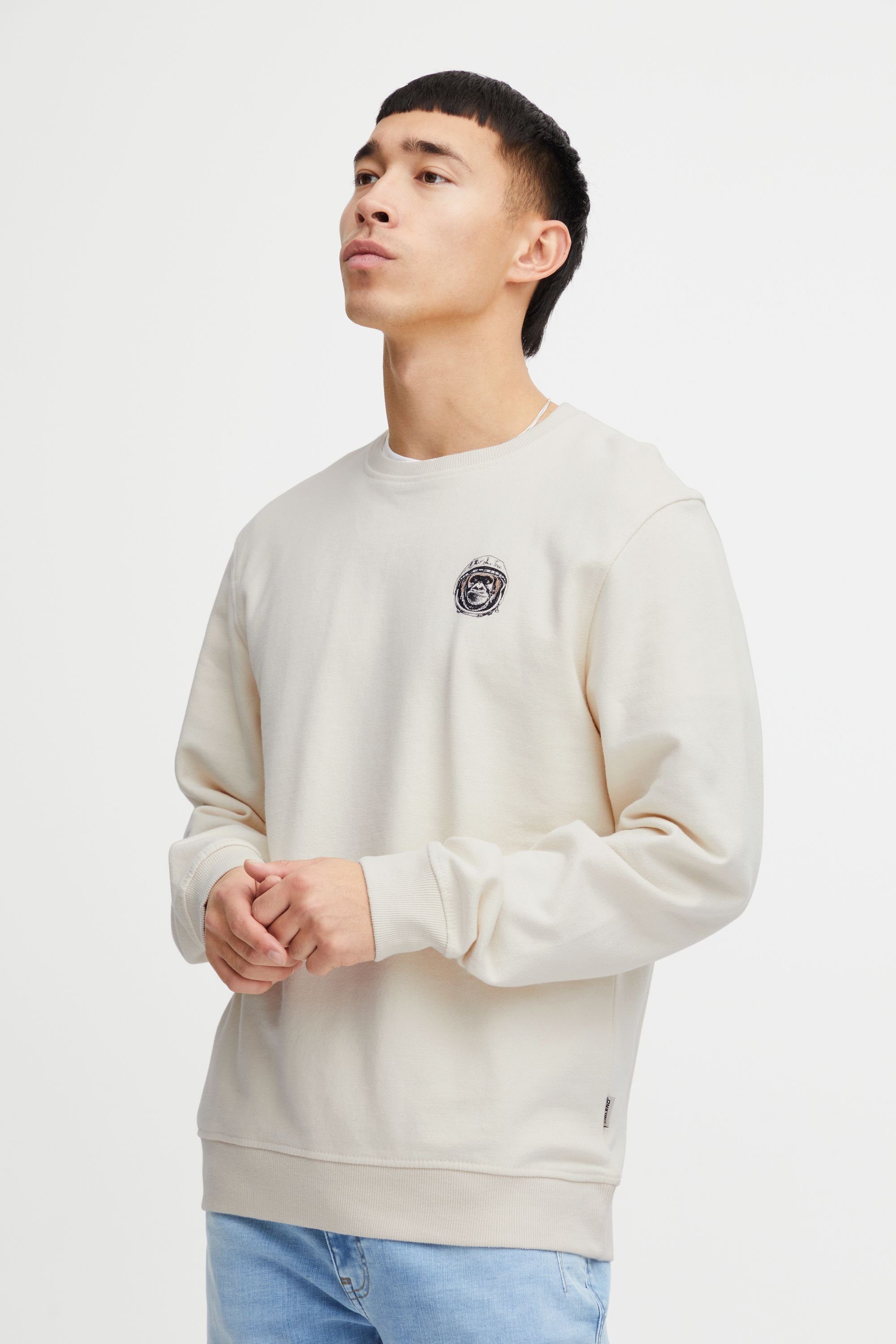 Blend Rundhalspullover BHSweatshirt Klassischer Sweatpullover mit Rundhalsa günstig online kaufen