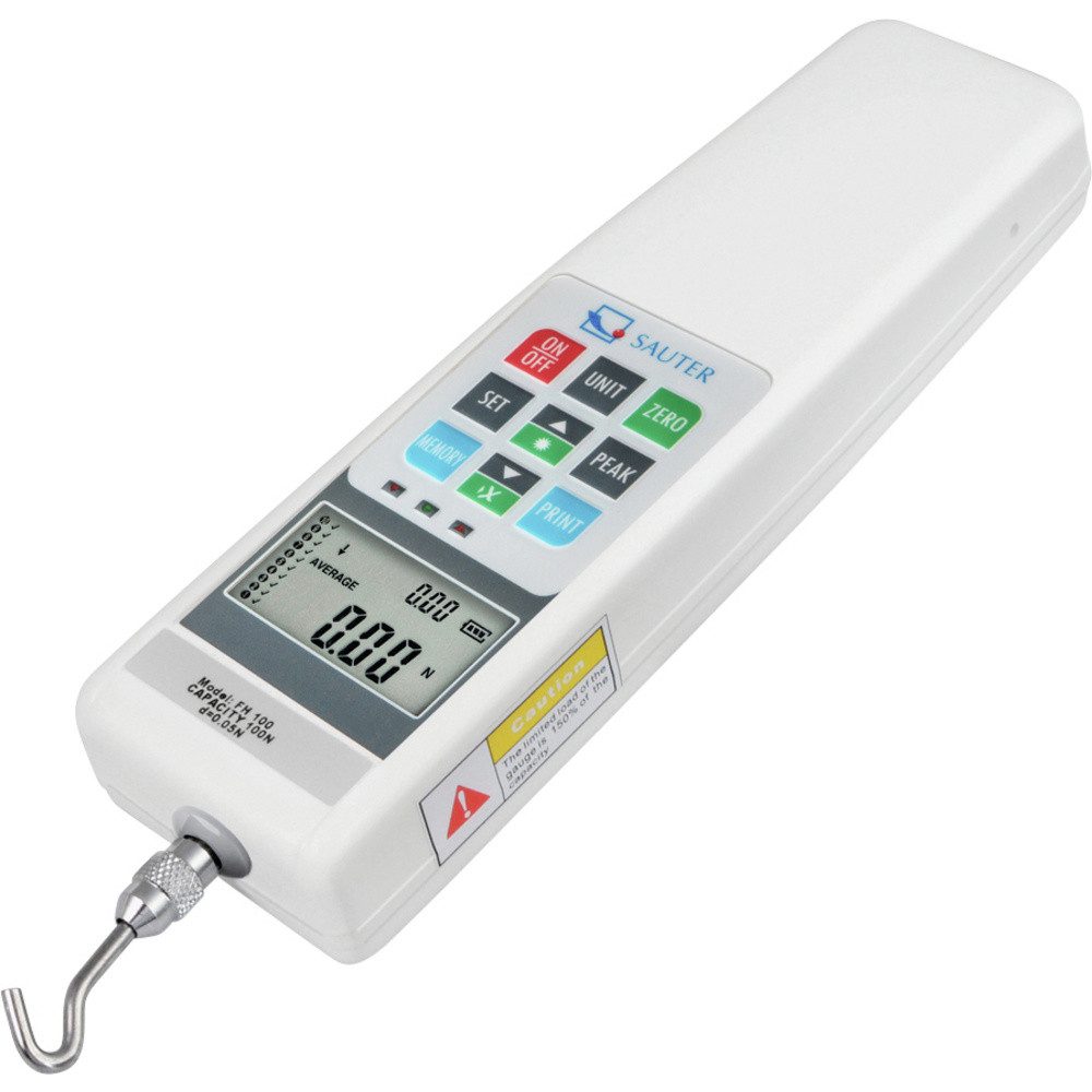 Messlatte Sauter FH 500 Kraftmessgerät 500 N (max) Werksstandard (ohne Zertifik