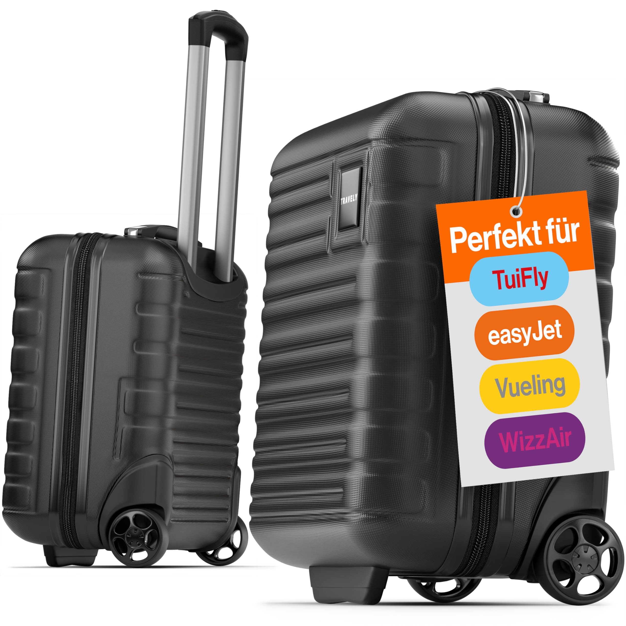 Handgepäck-Trolley Polycarbonat Koffer - Reisekoffer, Hartschalenkoffer, Trolley