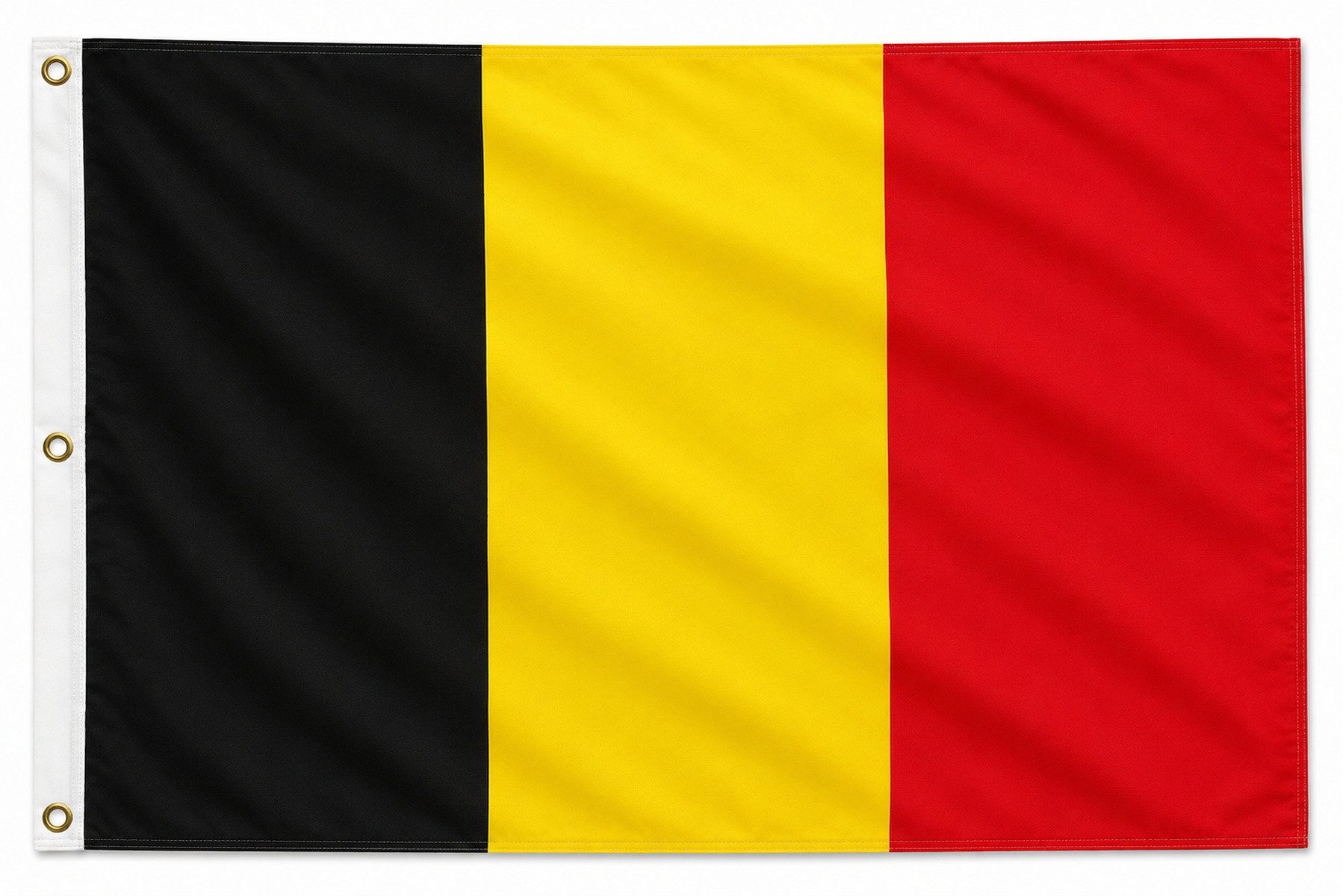 trends4cents Flagge XXL Flagge Fahne mit 3 Messingösen in 250 x 150 cm (Belgien), für Fahnenmaste