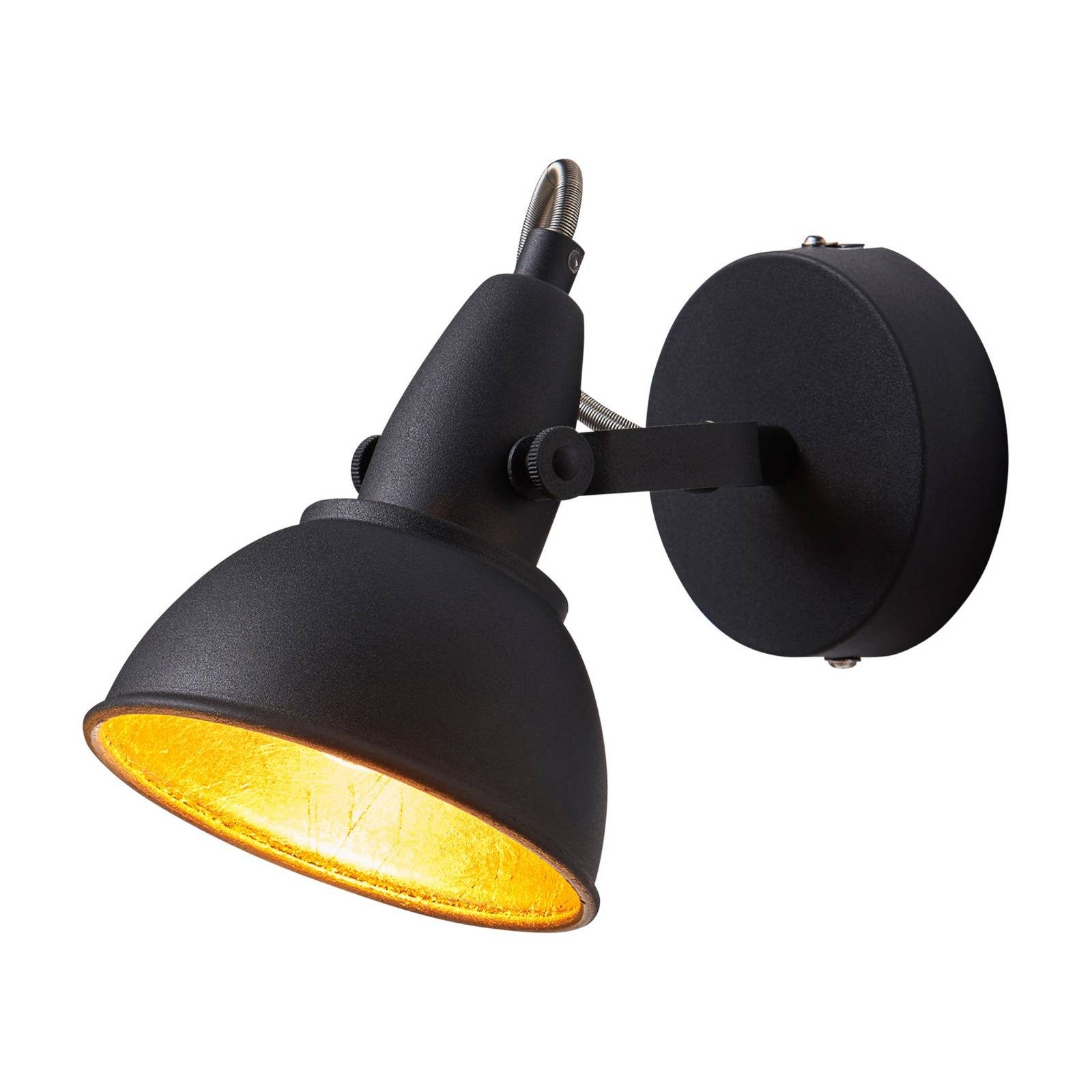 Lindby Deckenstrahler Julin, Metall, Schwarz IP20, 1 x 40 W