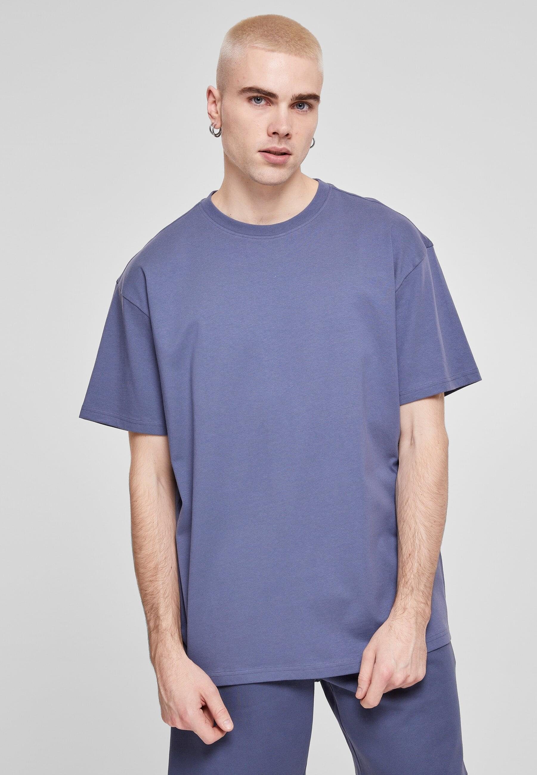 Herren T-Shirt Oversized URBAN (1-tlg) Tee Heavy CLASSICS vintageblue