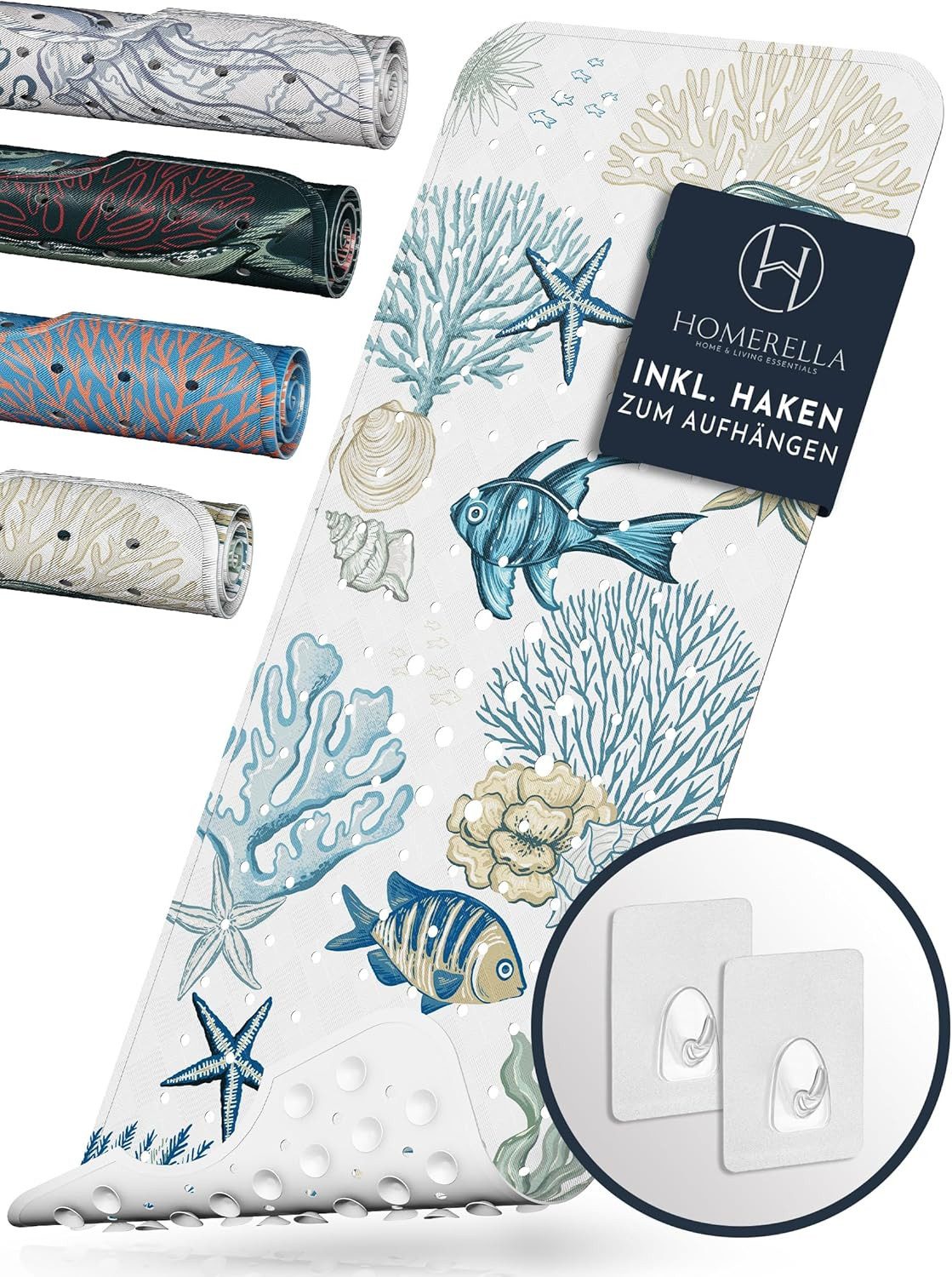 Homerella Badematte rutschfest 100% BPA frei günstig online kaufen
