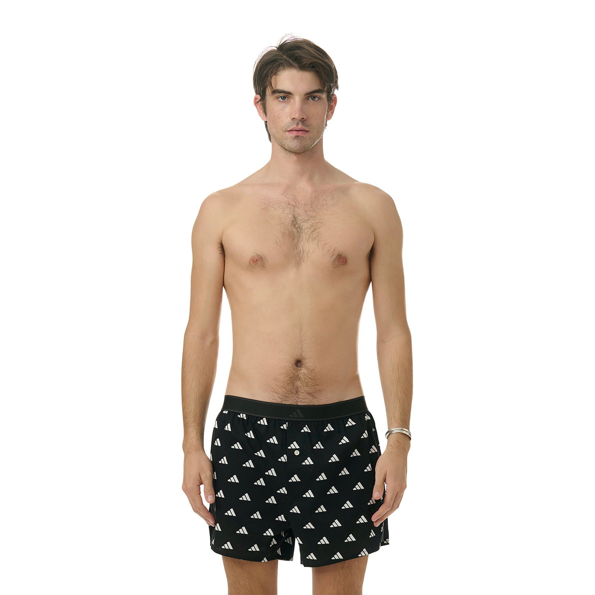adidas Sportswear Boxershorts Herren Web-Boxershorts 4er Pack Baumwolle (Packung, 4er Pack)