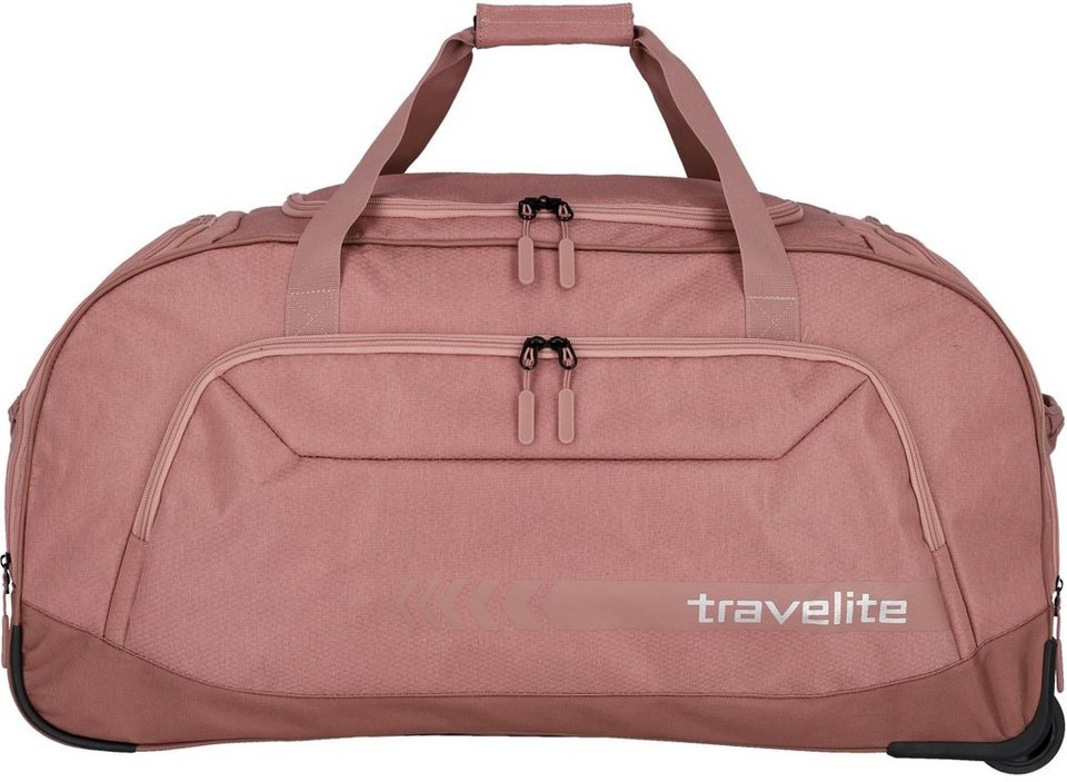 travelite Reisetasche Kick Off XL, 77 cm, mit Trolleyfunktion, Bietet bei  einem Eigengewicht von nur 2,9 kg ein Packvolumen von 120 Litern