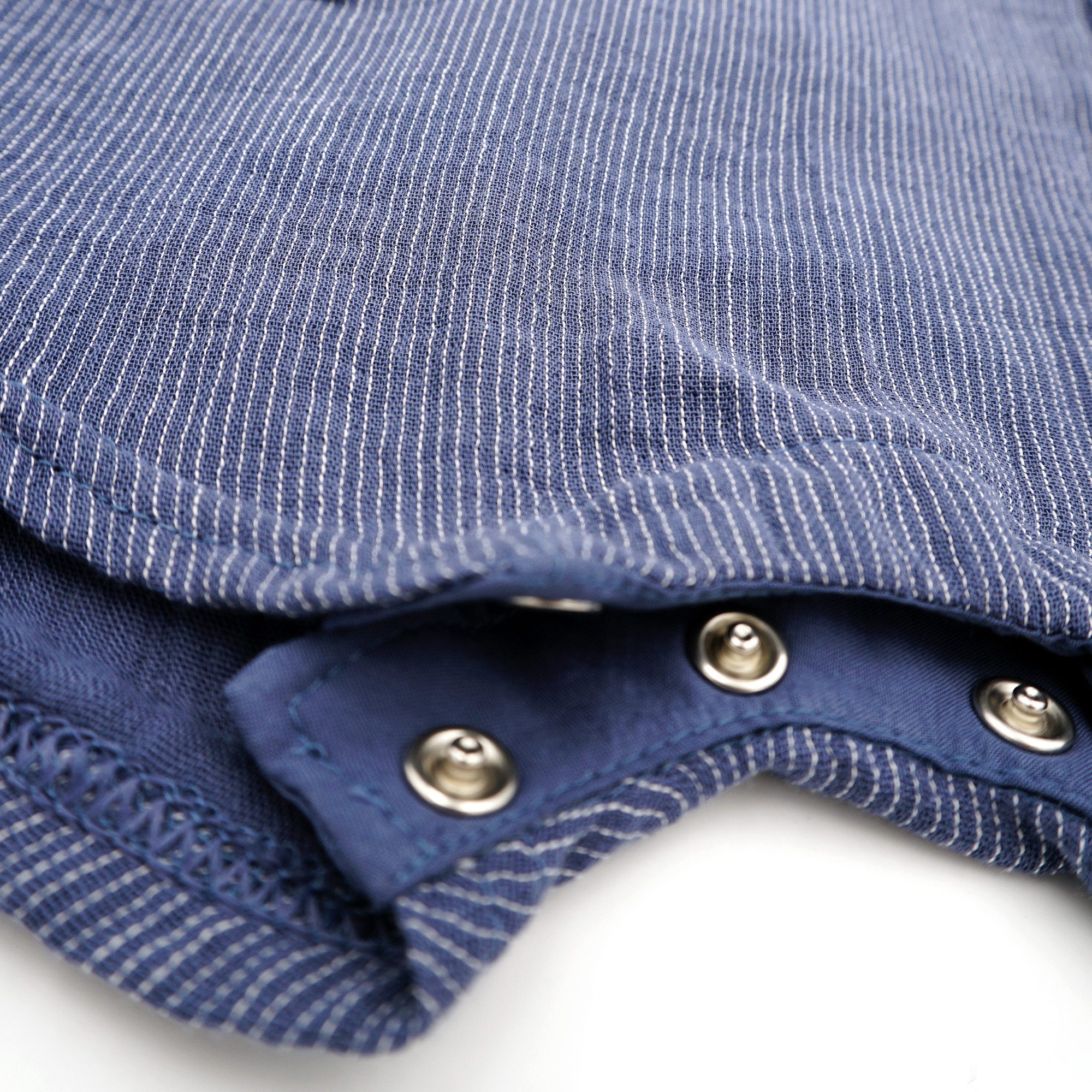 MAXIMO Stoffhose GOTS BABY-Latzshorts, Taschen Musselinstoff, Futter, Windelöffnung (1-tlg) Musselin