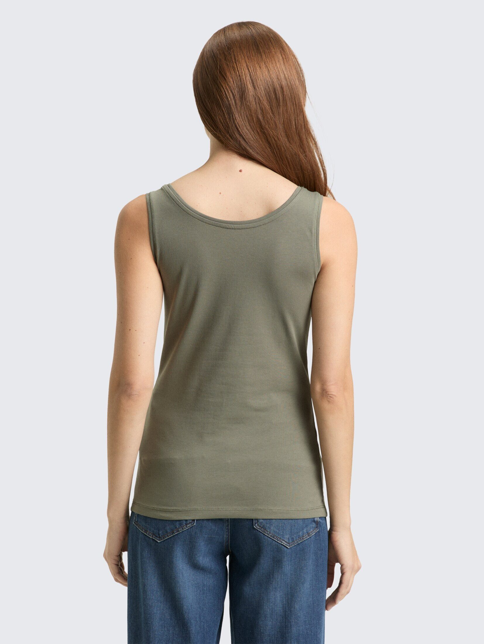 TOM TAILOR Trägertop T-Shirt (im Doppelpack) Basic Top im 2er-Pack