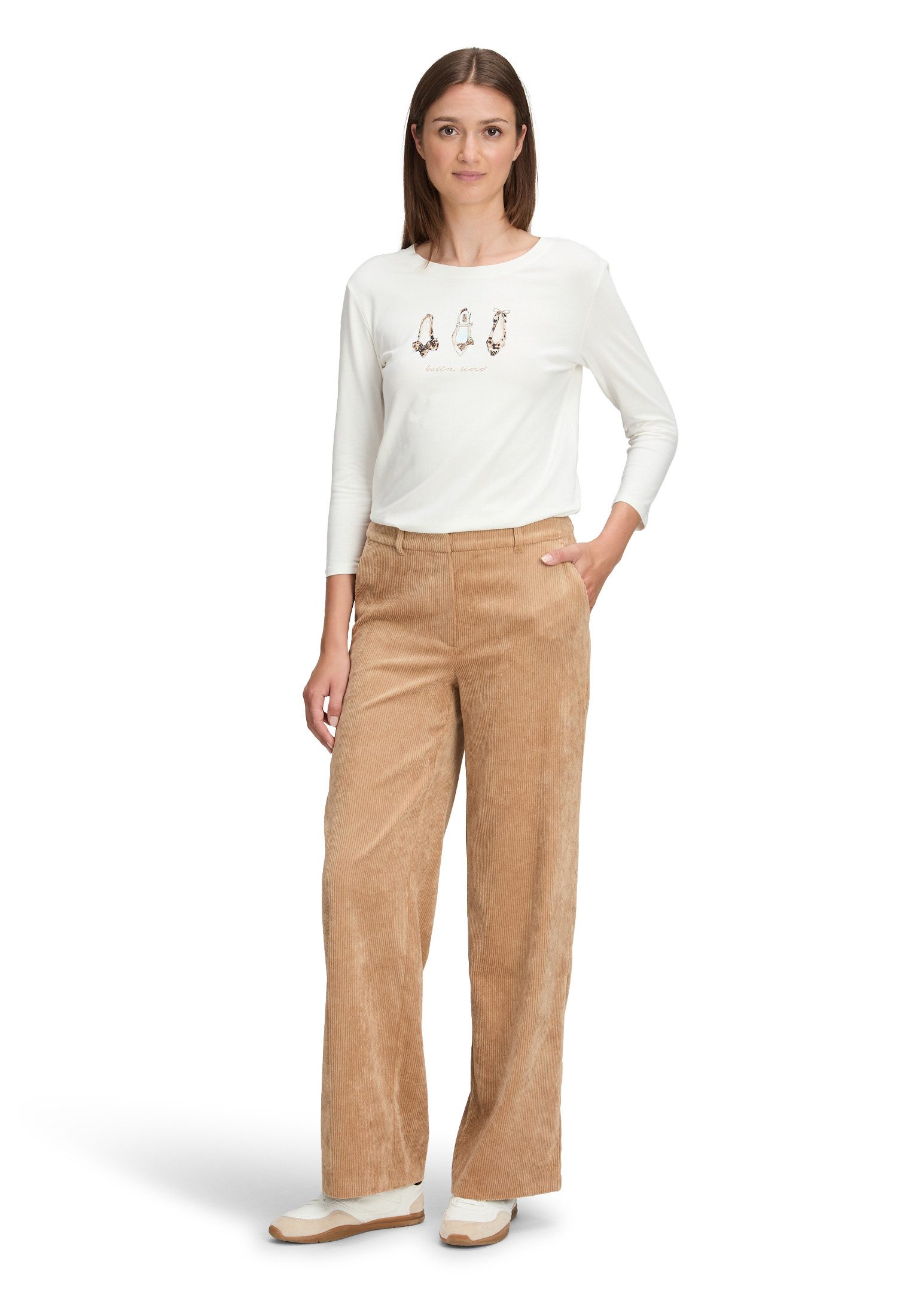 Betty&Co 3/4-Arm-Shirt Damen mit Print (1-tlg)