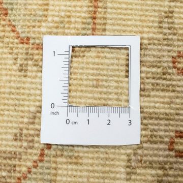 Wollteppich Farahan Teppich handgeknüpft dunkelgrau, morgenland, rechteckig, Höhe: 7 mm