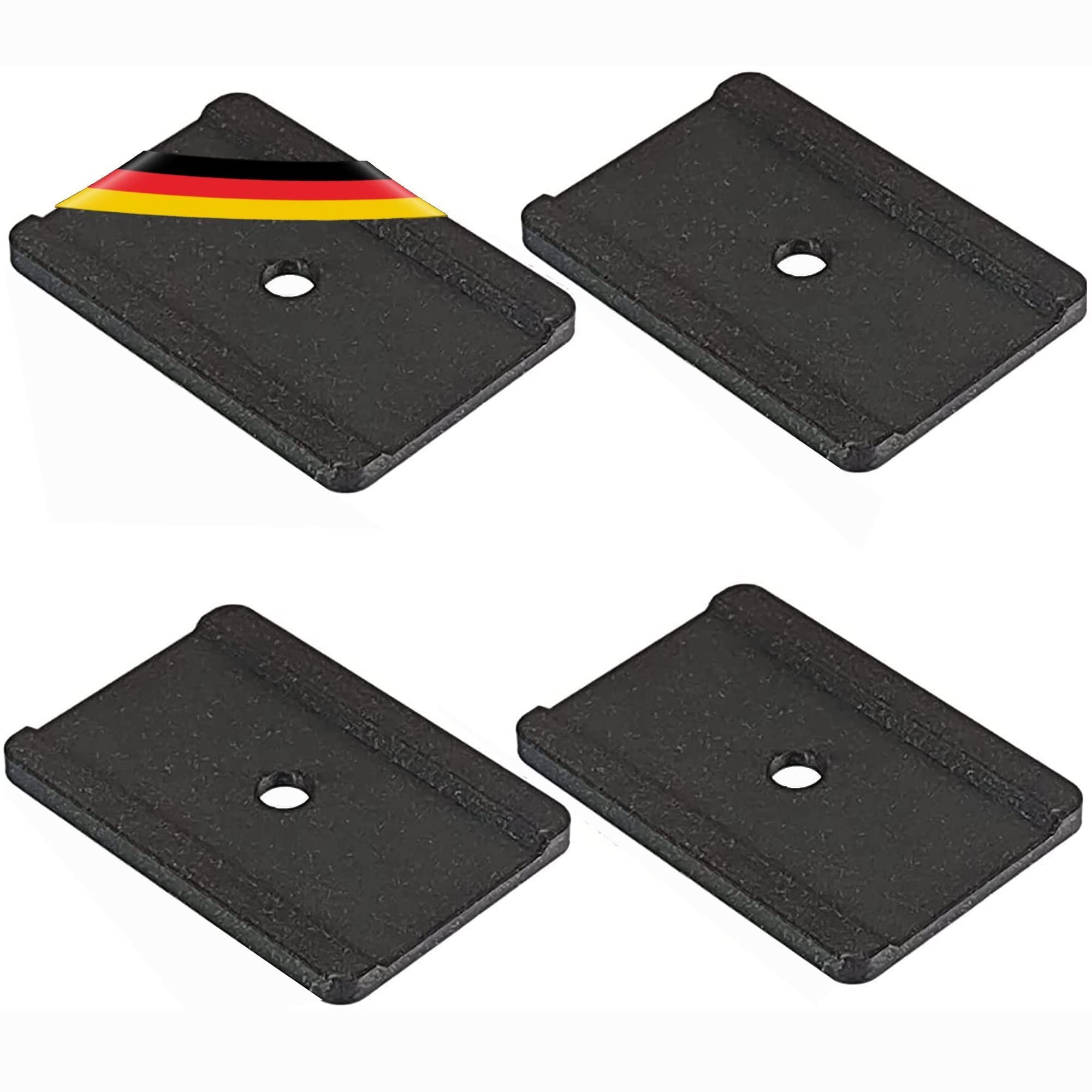 ULROAD Klemmen 4x Unterlage Profilschiene Konsole Möbel für VW T5 T6 T6.1 Multivan