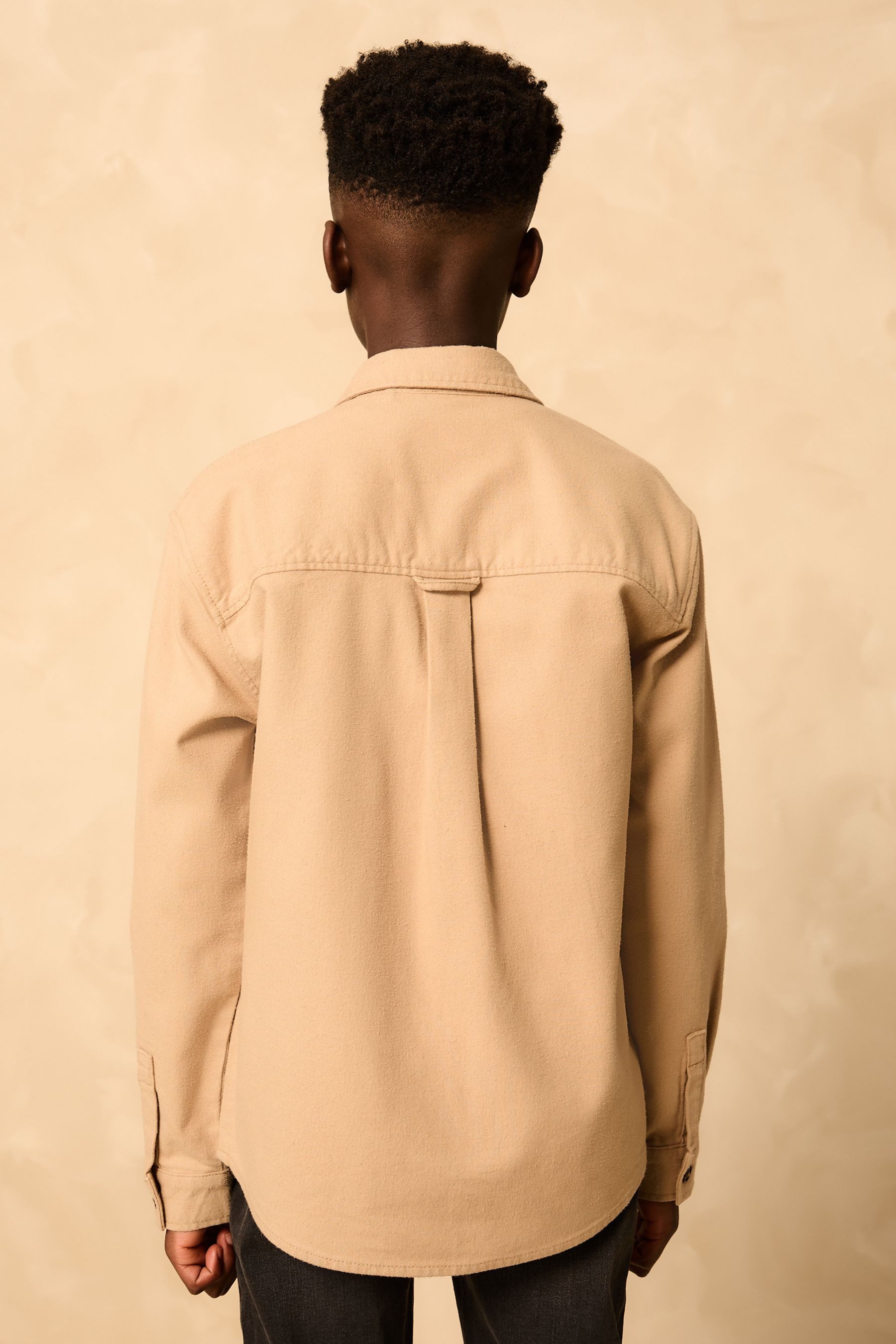 Next Outdoorhemd Hemdjacke in gebürsteter Optik (1-tlg)