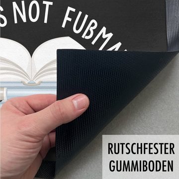 Fußmatte Read Books Not Fußmatten mit Spruch Geschenk Lesen Geschenk Leseratte, Trendation