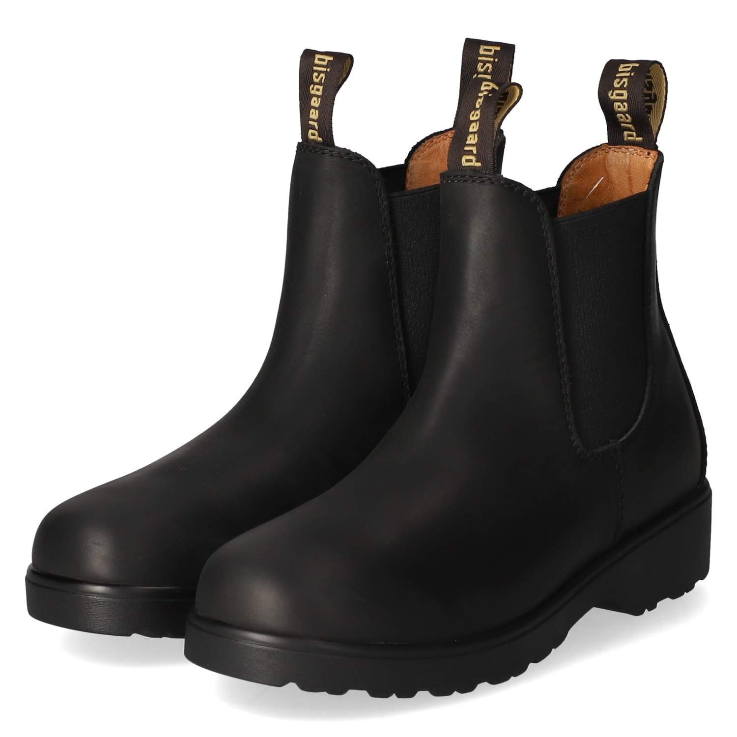 Bisgaard Bisgaard 54801-1037 Unisex Glattleder black Schlupfstiefel