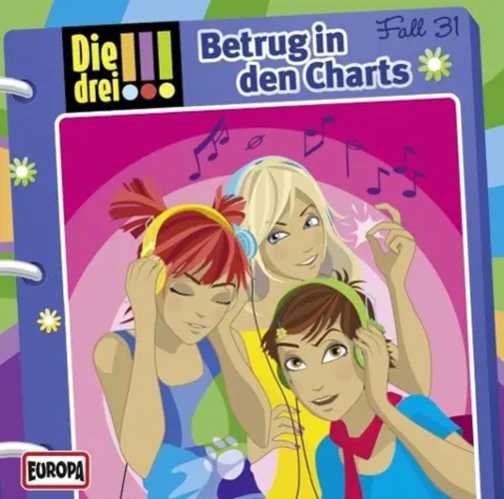 Hörspiel Die drei !!! 31. Betrug in den Charts (drei...