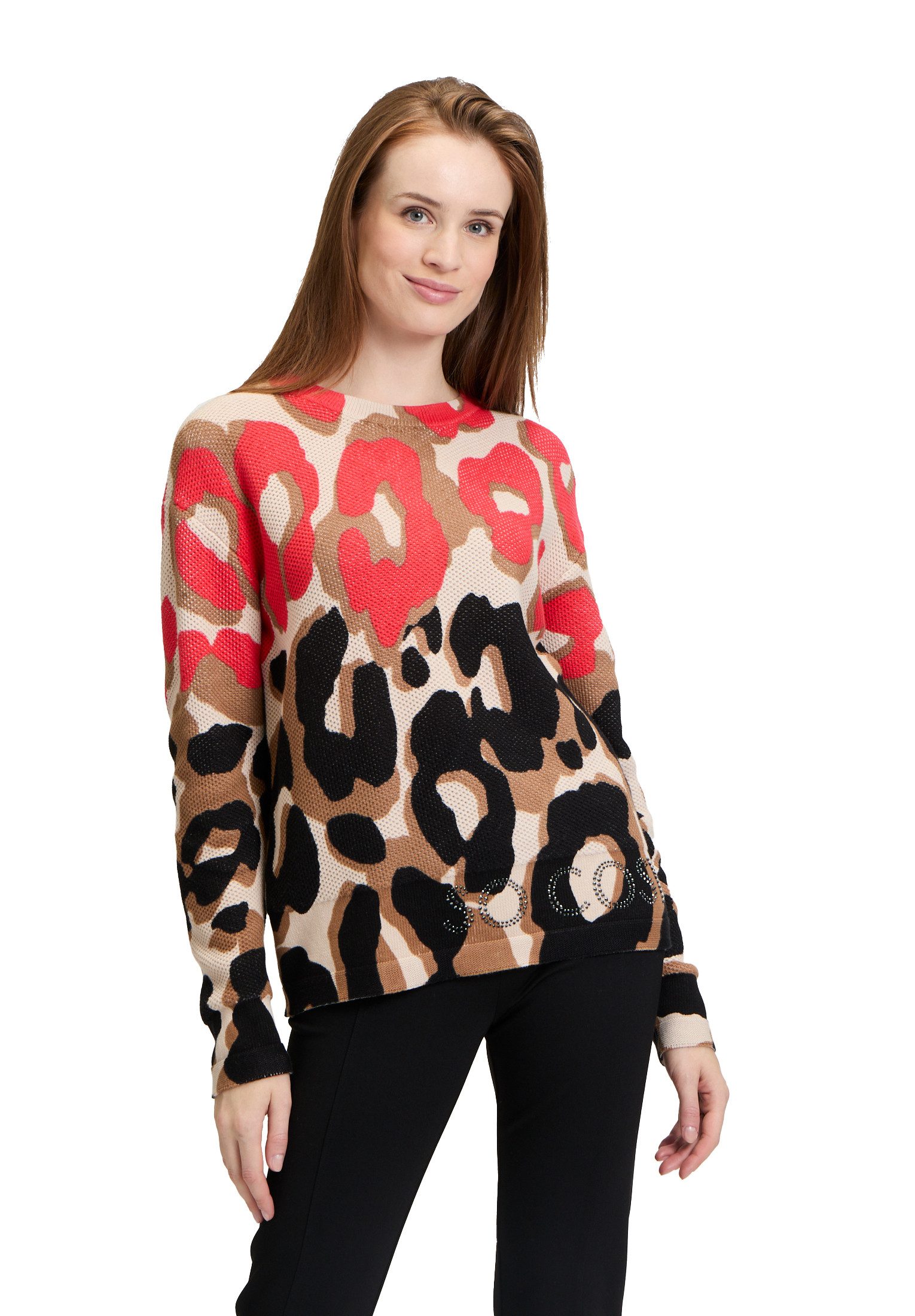 Strickpullover Betty Barclay Strickpullover mit Print