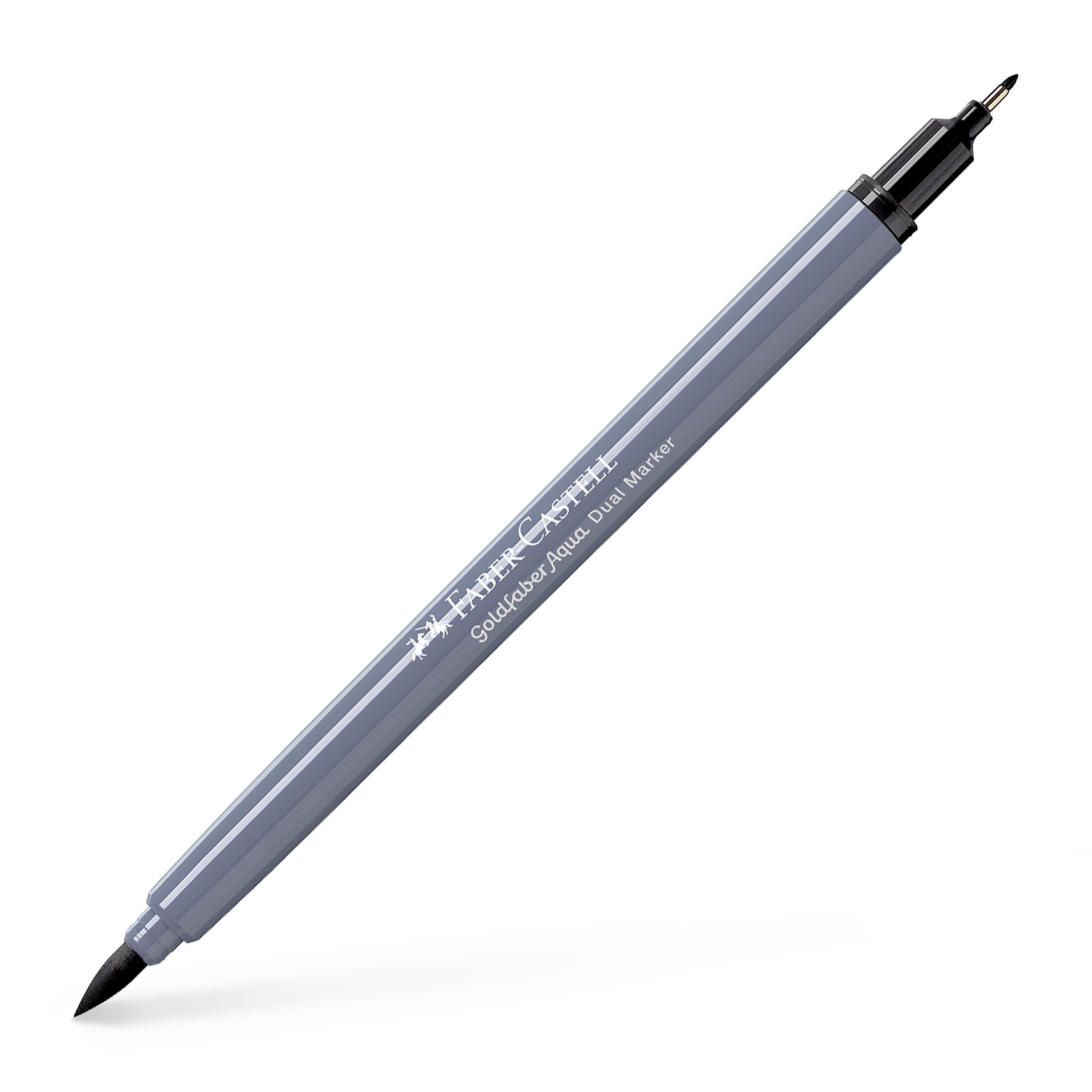 Faber-Castell Malstift Faber Castell Aqua Dual Marker Gofa 0,4 mm schwarz