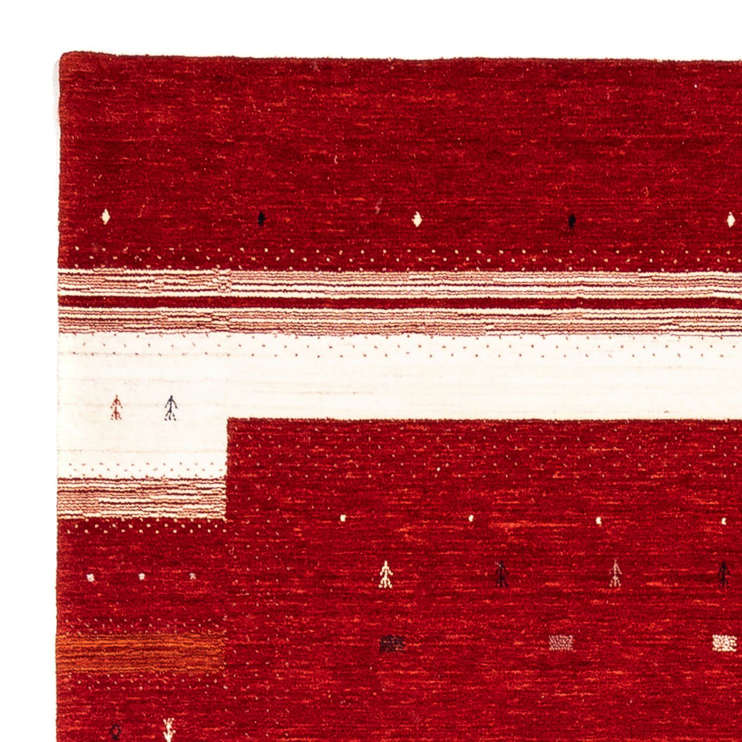 Wollteppich Loribaft Minimal Rosso morgenland, x 296 Zertifikat 203 cm, mm, rechteckig, mit 18 Unikat Höhe