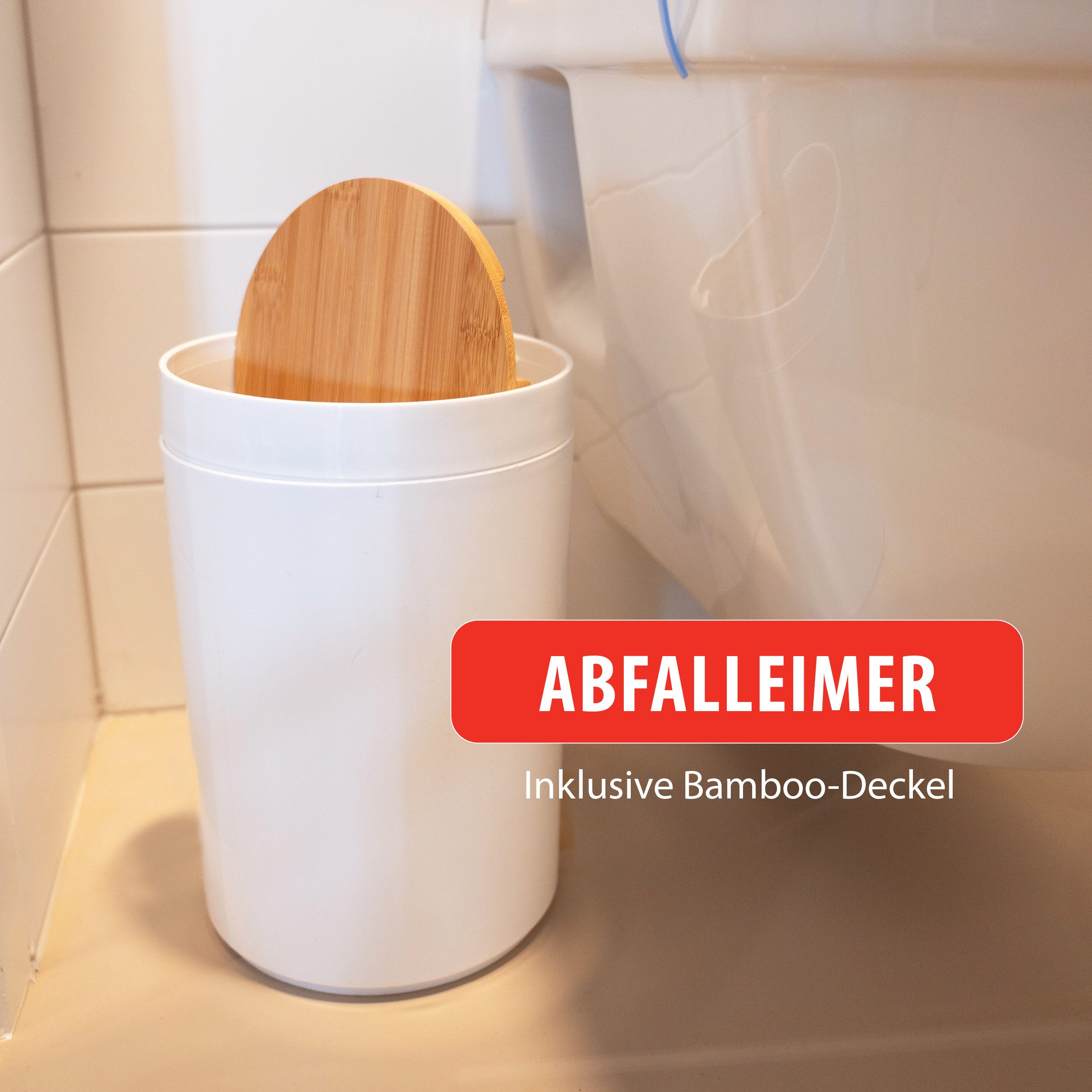 Alpina Badaccessoire-Set alpina Badezimmer Set Weiß – Bild 3 von 5