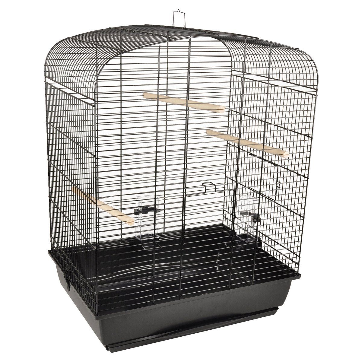 Vogelkäfig Sittichkäfig Seva schwarz