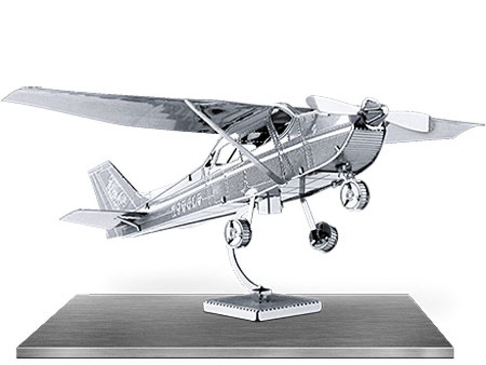 Invento Puzzle Metal Earth, Cessna 172 - 3D Metall Puzzle, Puzzleteile